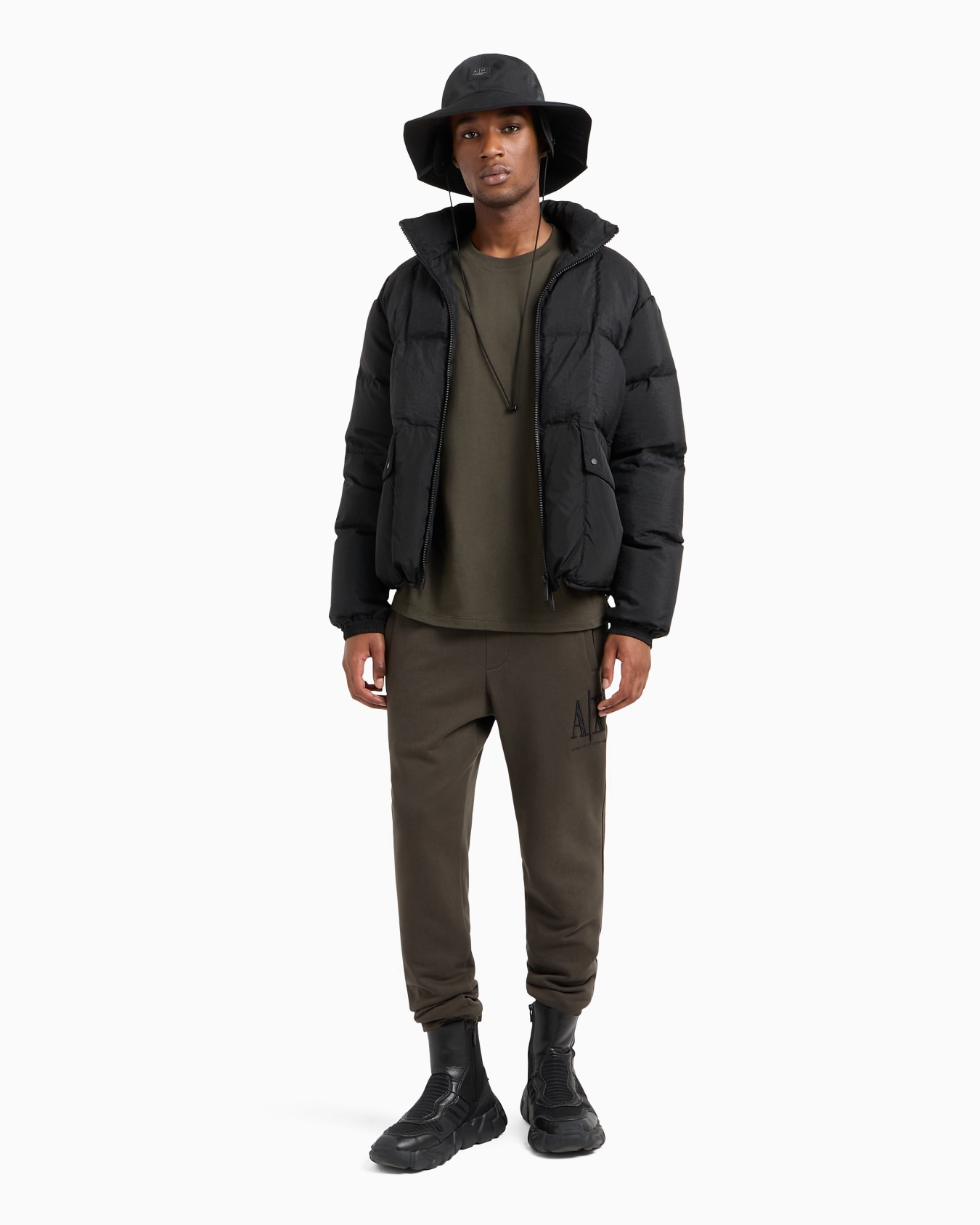Jogginghose aus French Terry mit Logo Folie 3