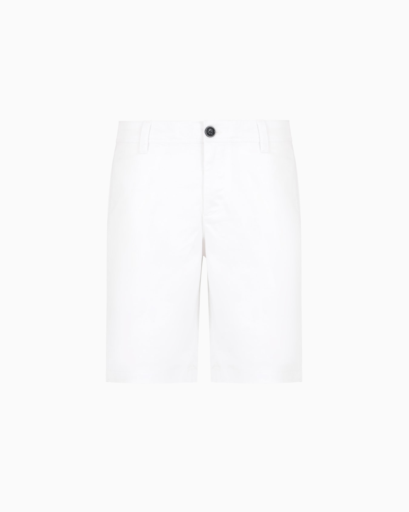 Bermuda shorts in satin stretch fabric Slide 0