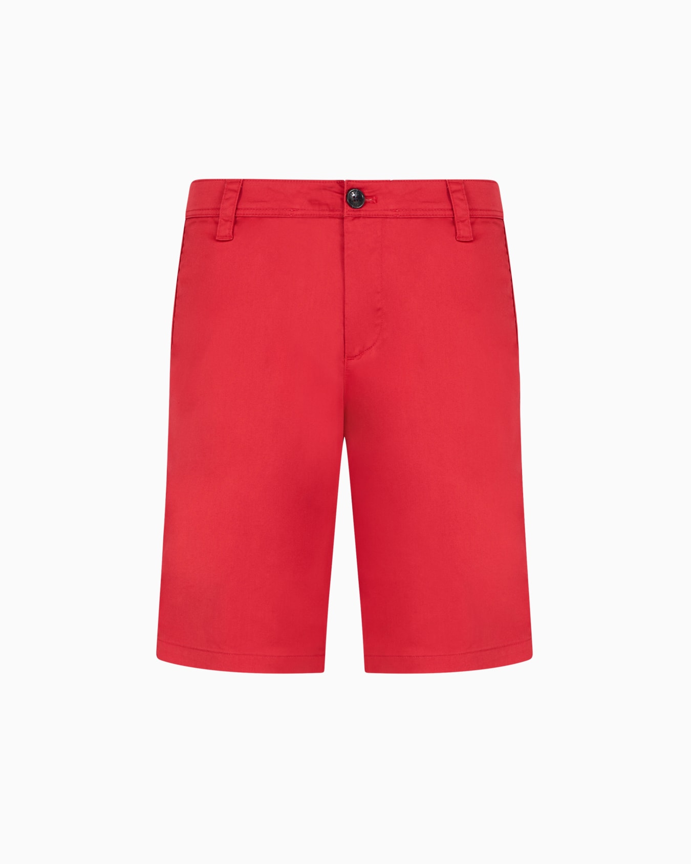 Bermuda shorts in satin stretch fabric Diapositiva 0