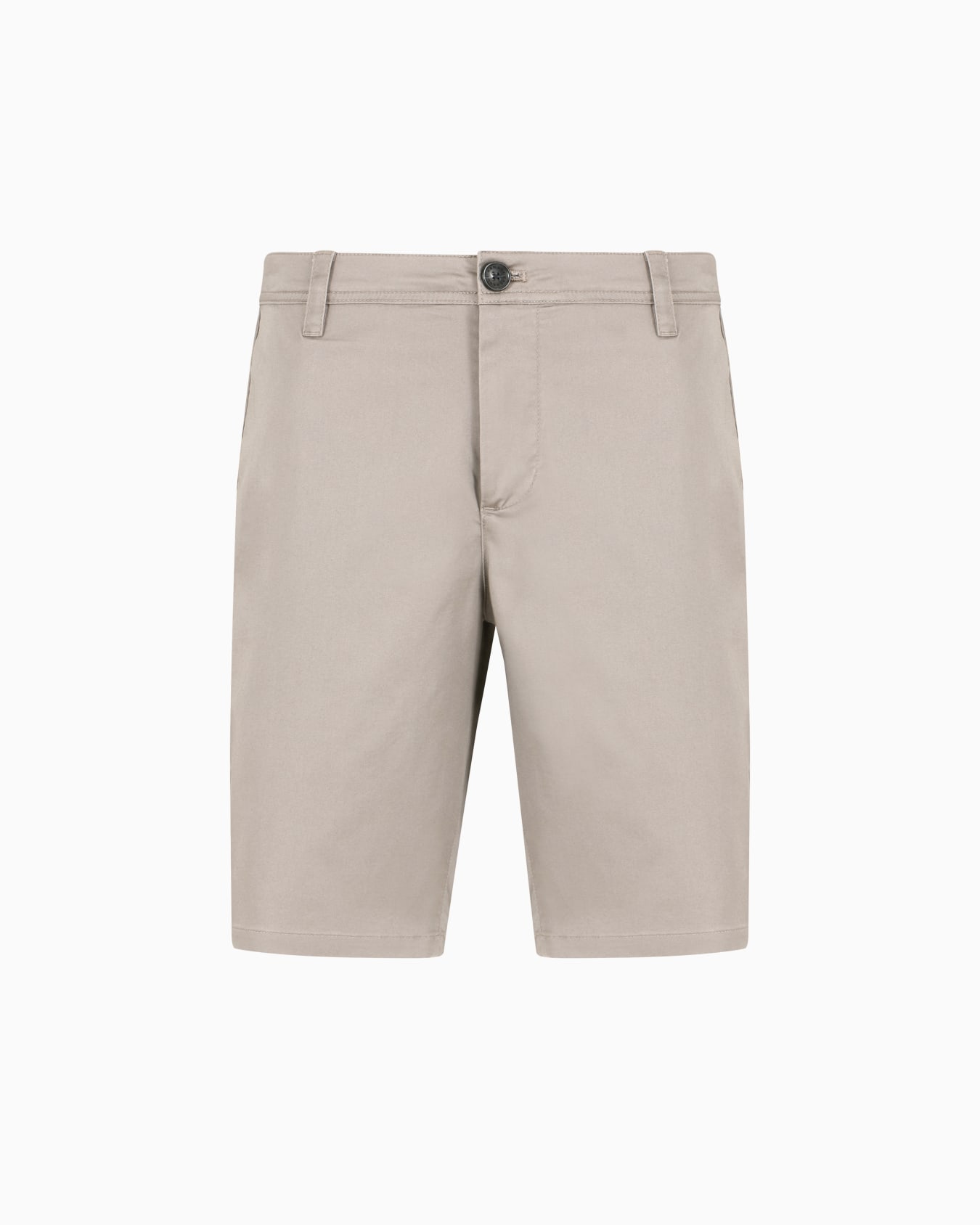 Bermuda in tessuto stretch satinato Slide 0