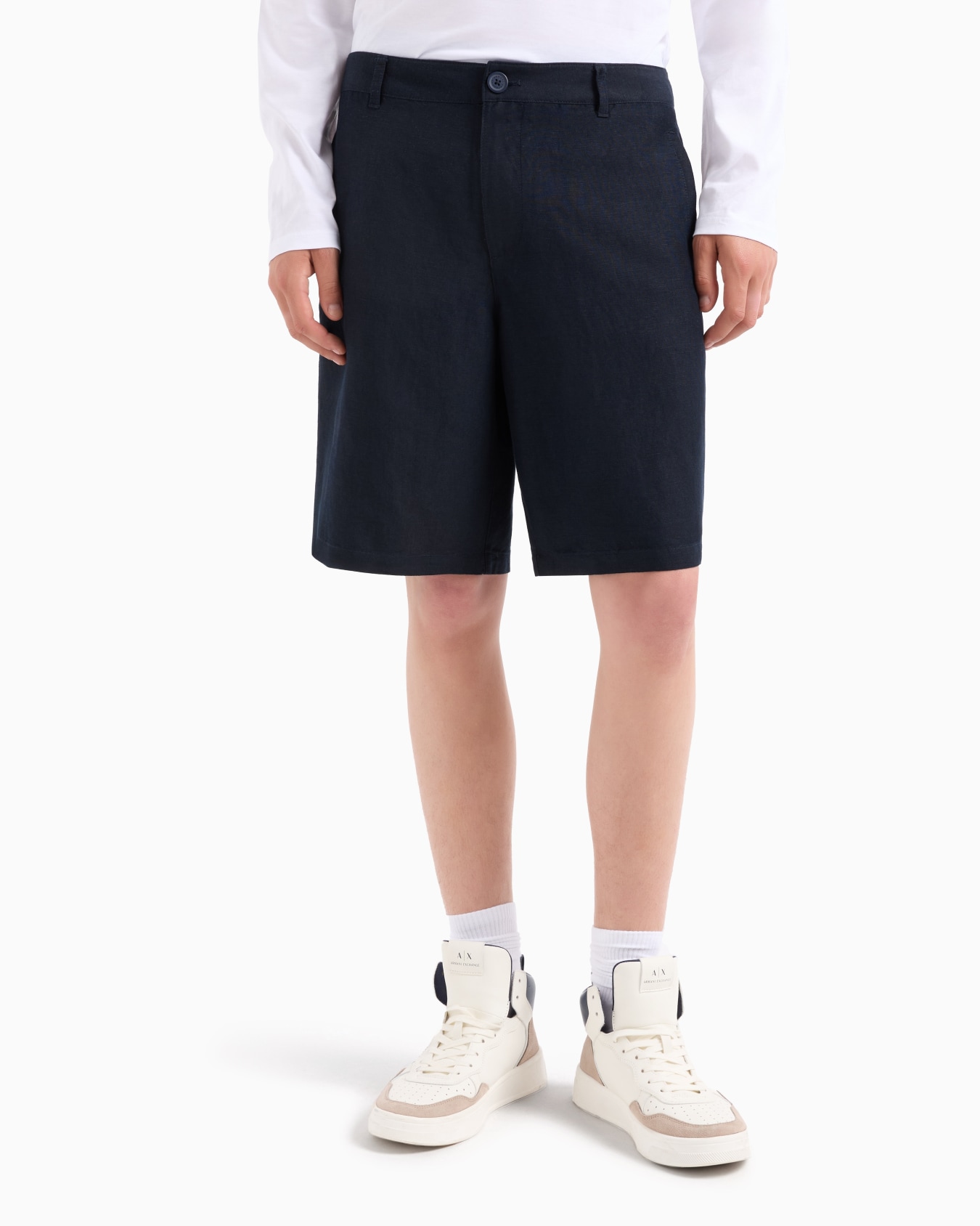 Bermudashorts aus Stretch-Gabardine Folie 3