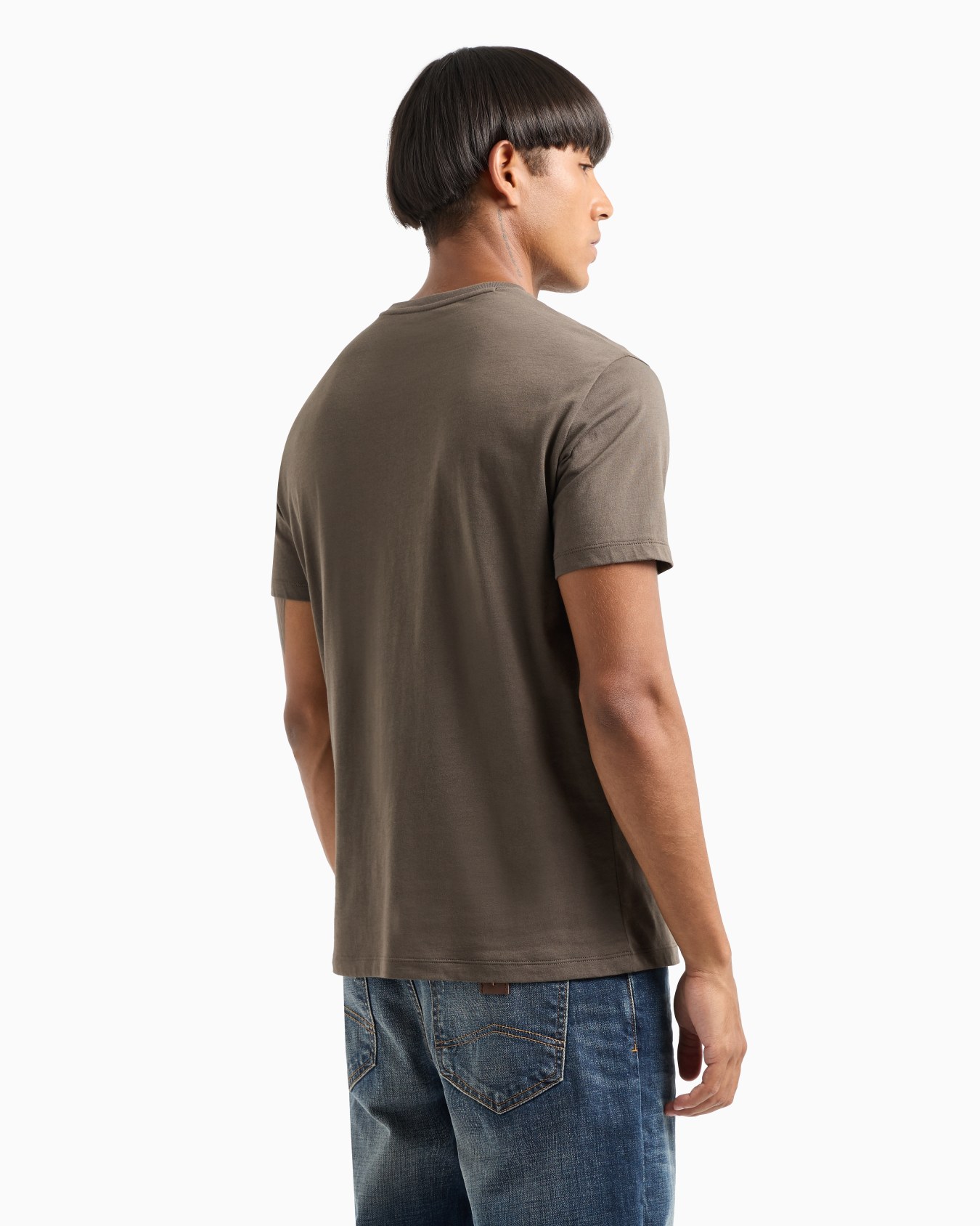 Slim fit T-shirt with logo  Slide 2