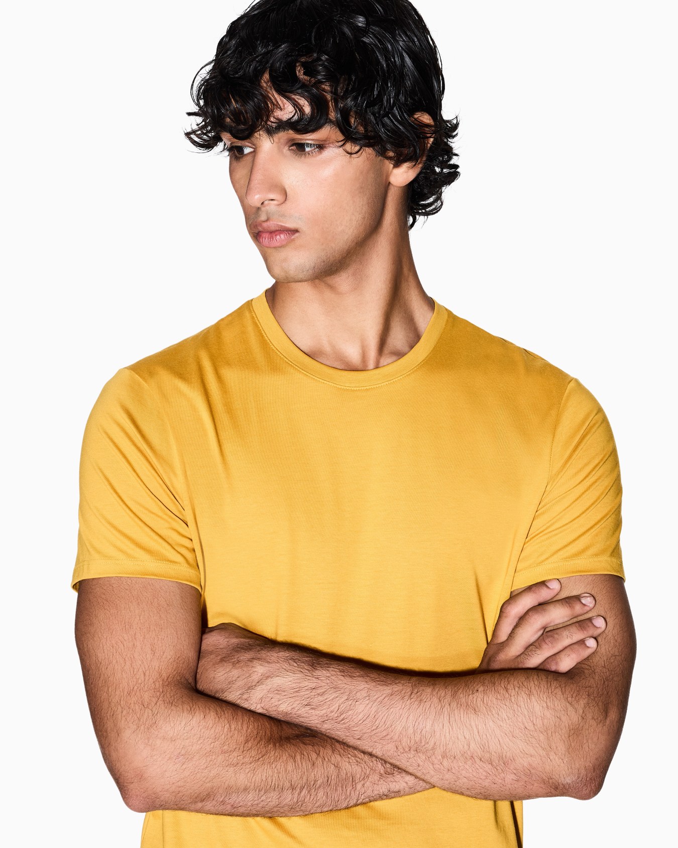 Slim fit Pima cotton T-shirt Slide 4