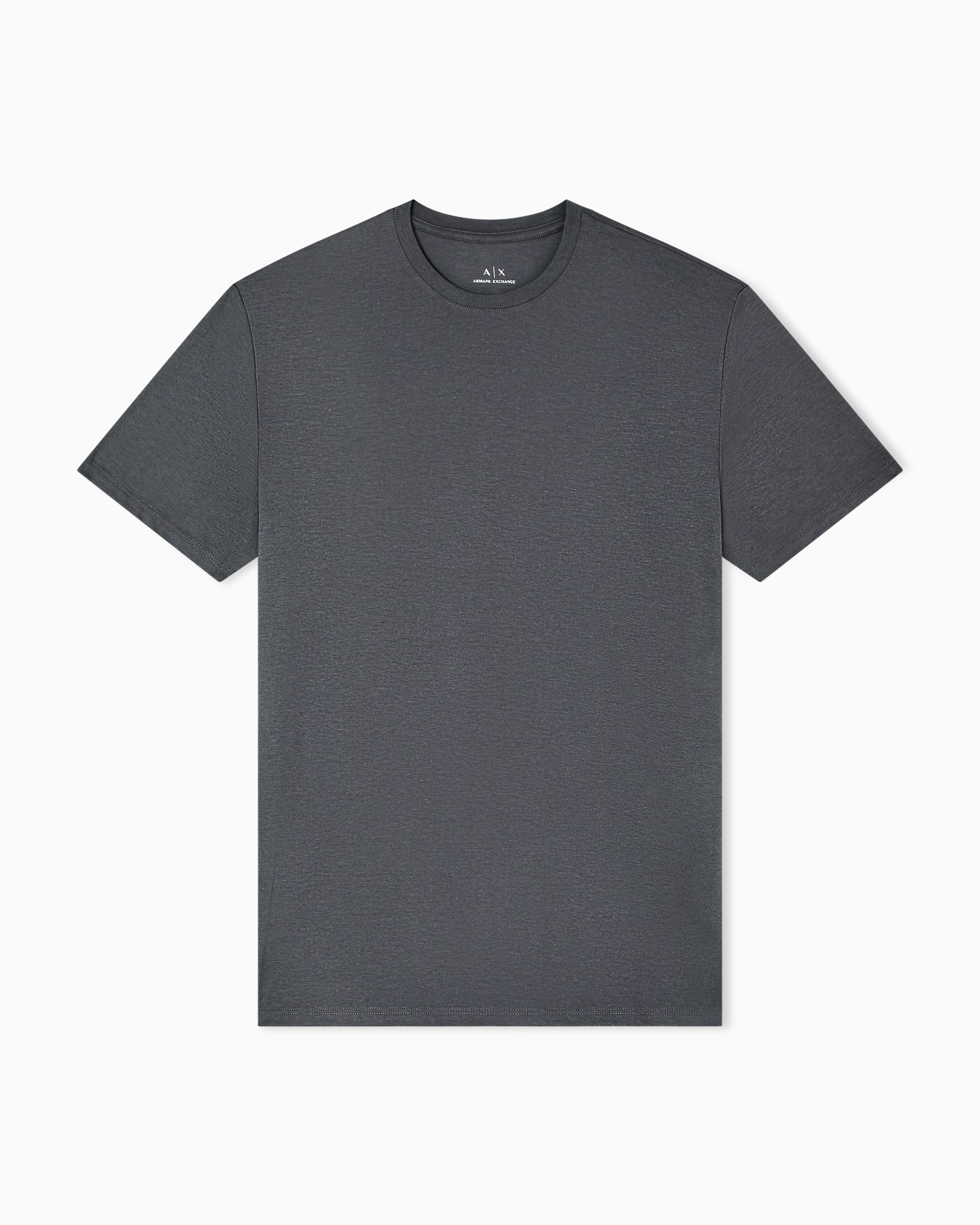 T-shirt vestibilità slim in cotone Pima Slide 0