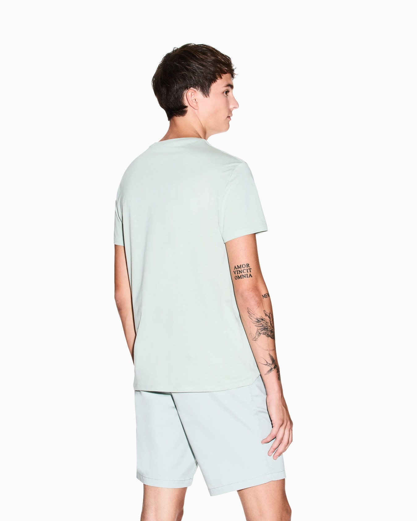 Slim fit Pima cotton T-shirt Slide 2