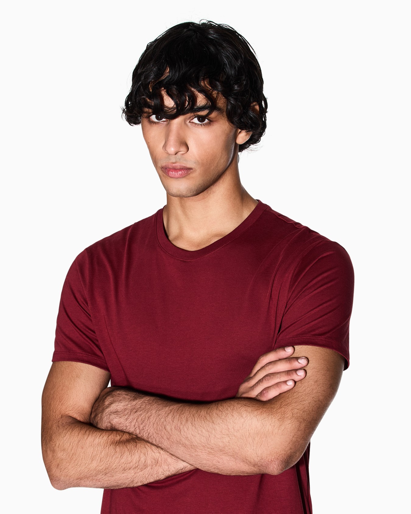 T-Shirt Slim Fit Passform aus Pima-Baumwolle Folie 4