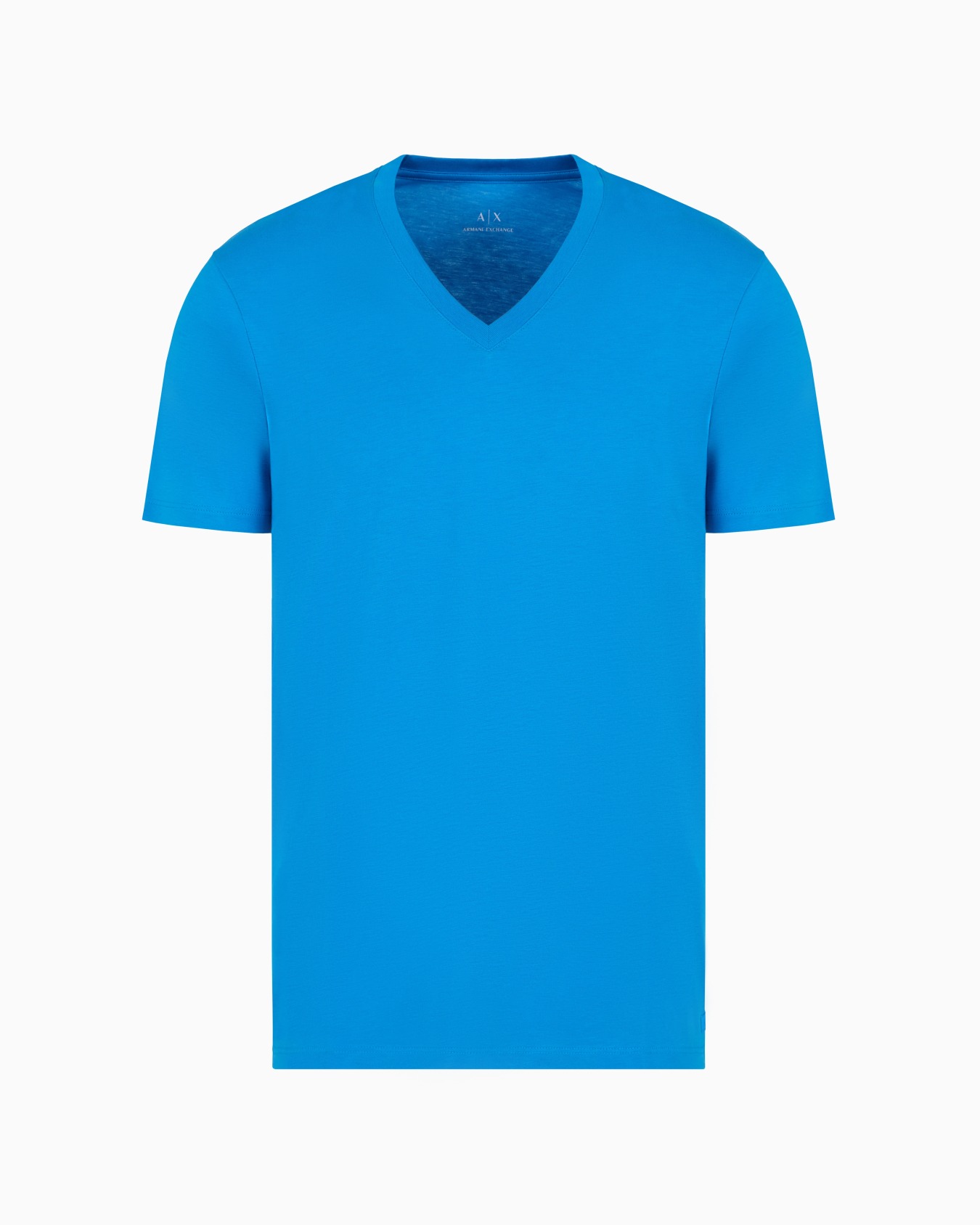 Slim fit T-shirt in Pima cotton jersey Slide 0