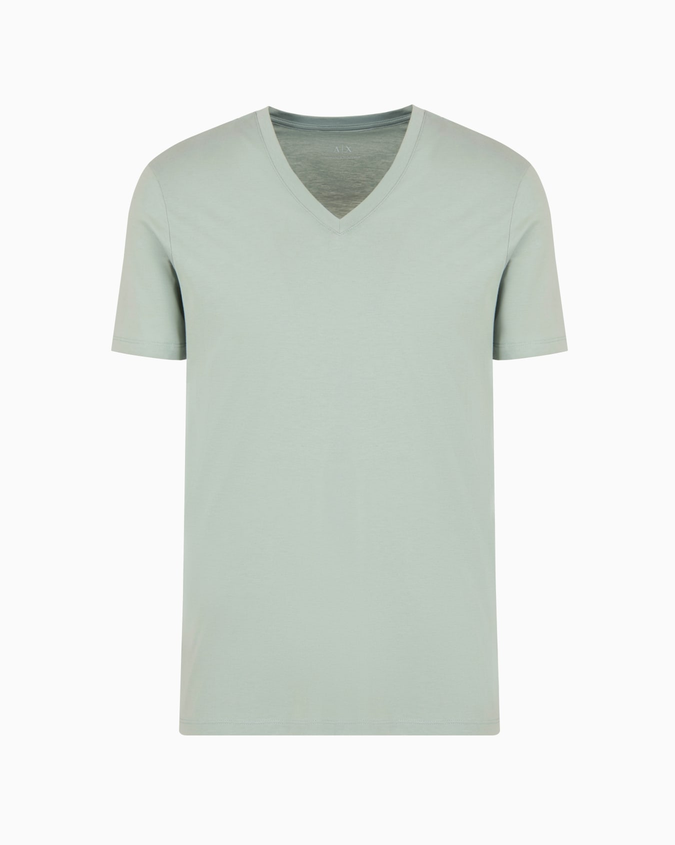 Slim fit T-shirt in Pima cotton jersey Slide 0