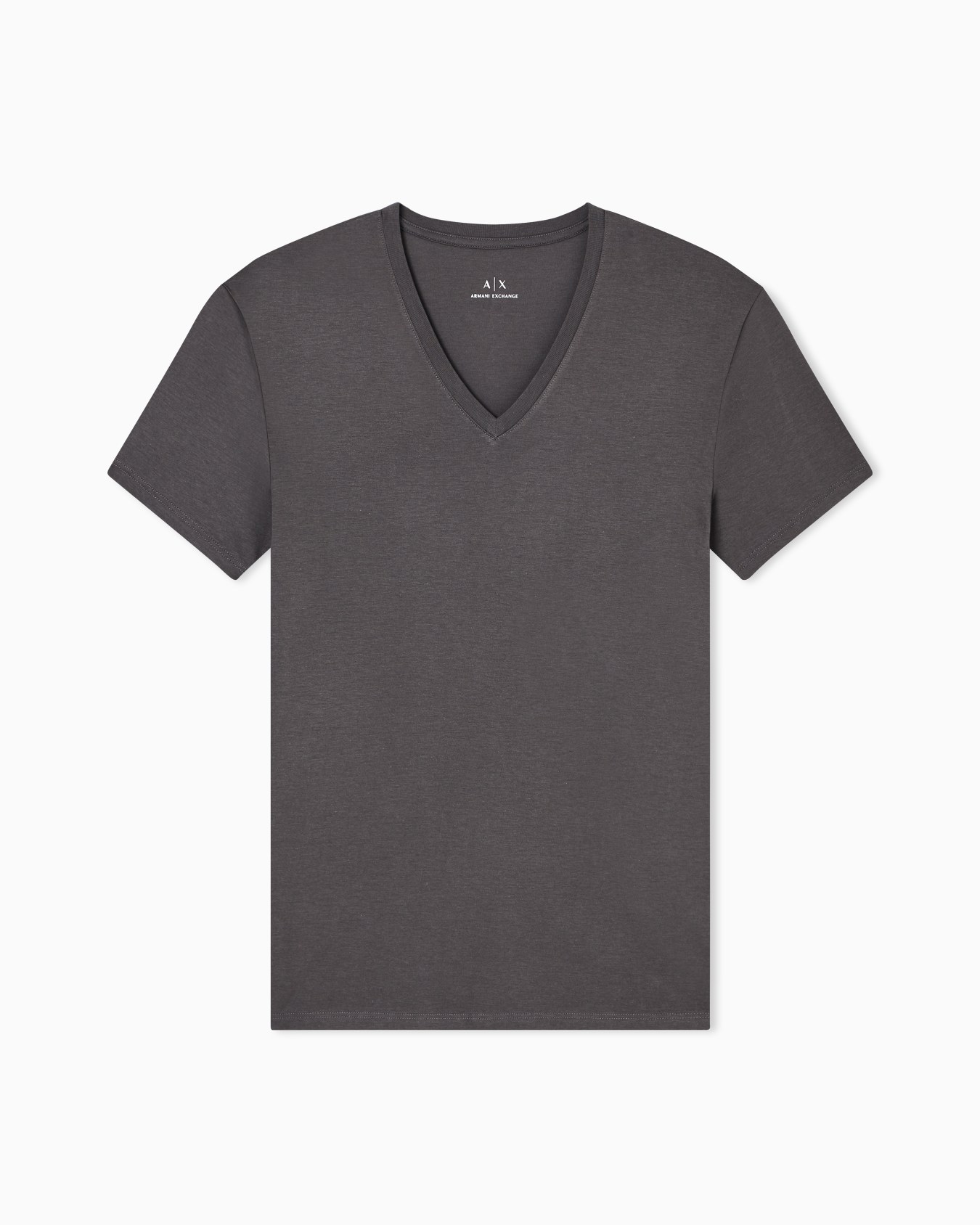 Slim fit T-shirt in Pima cotton jersey Slide 0