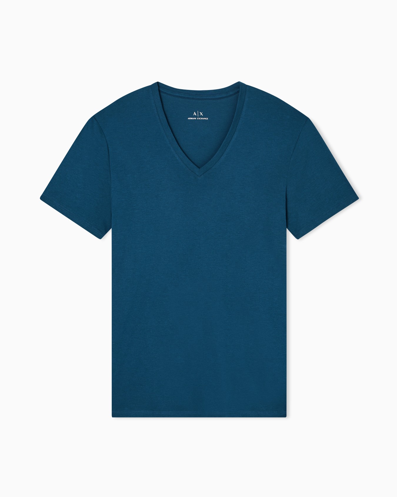Slim fit T-shirt in Pima cotton jersey Slide 0
