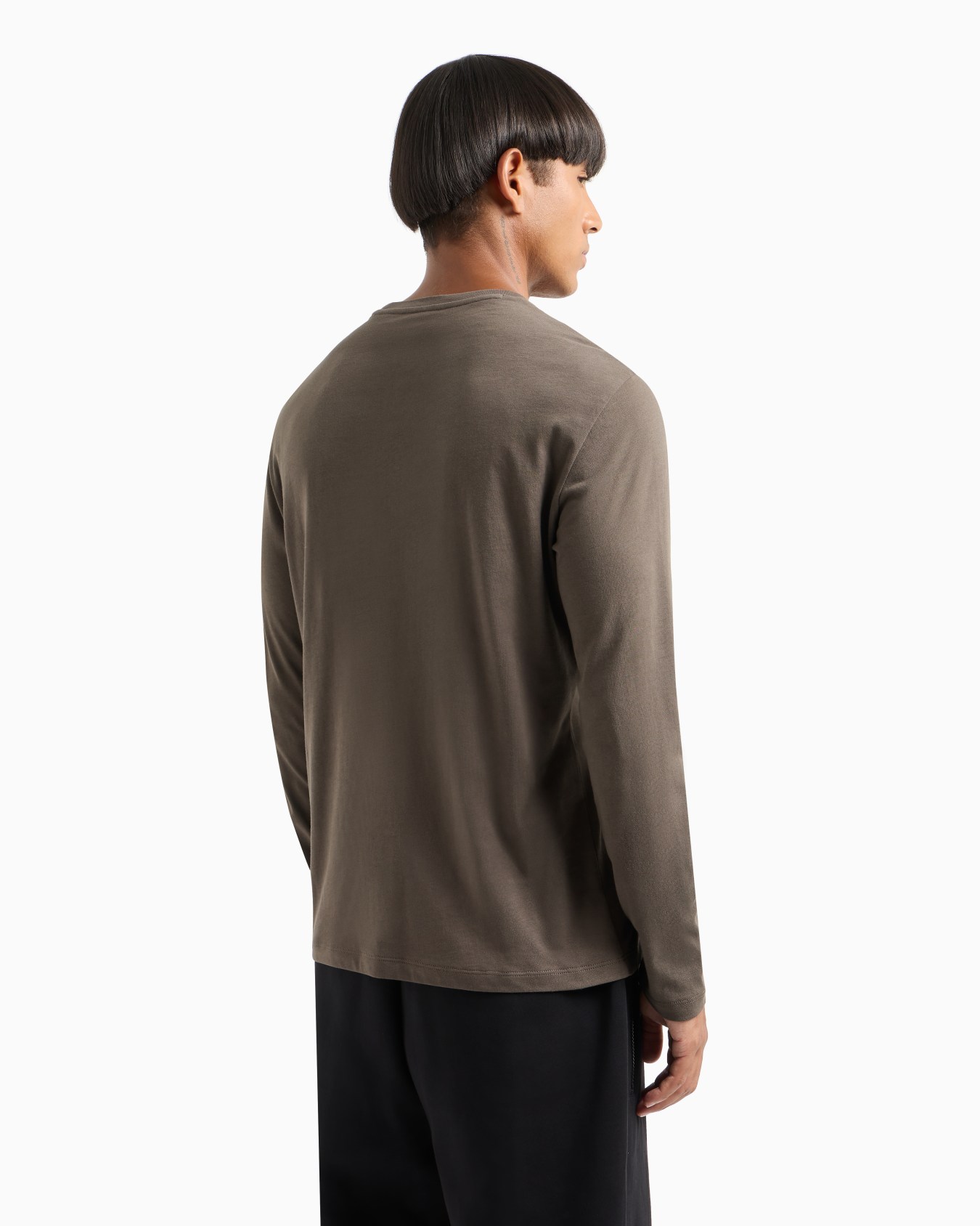 Long sleeve T-shirt with logo prints Slide 2