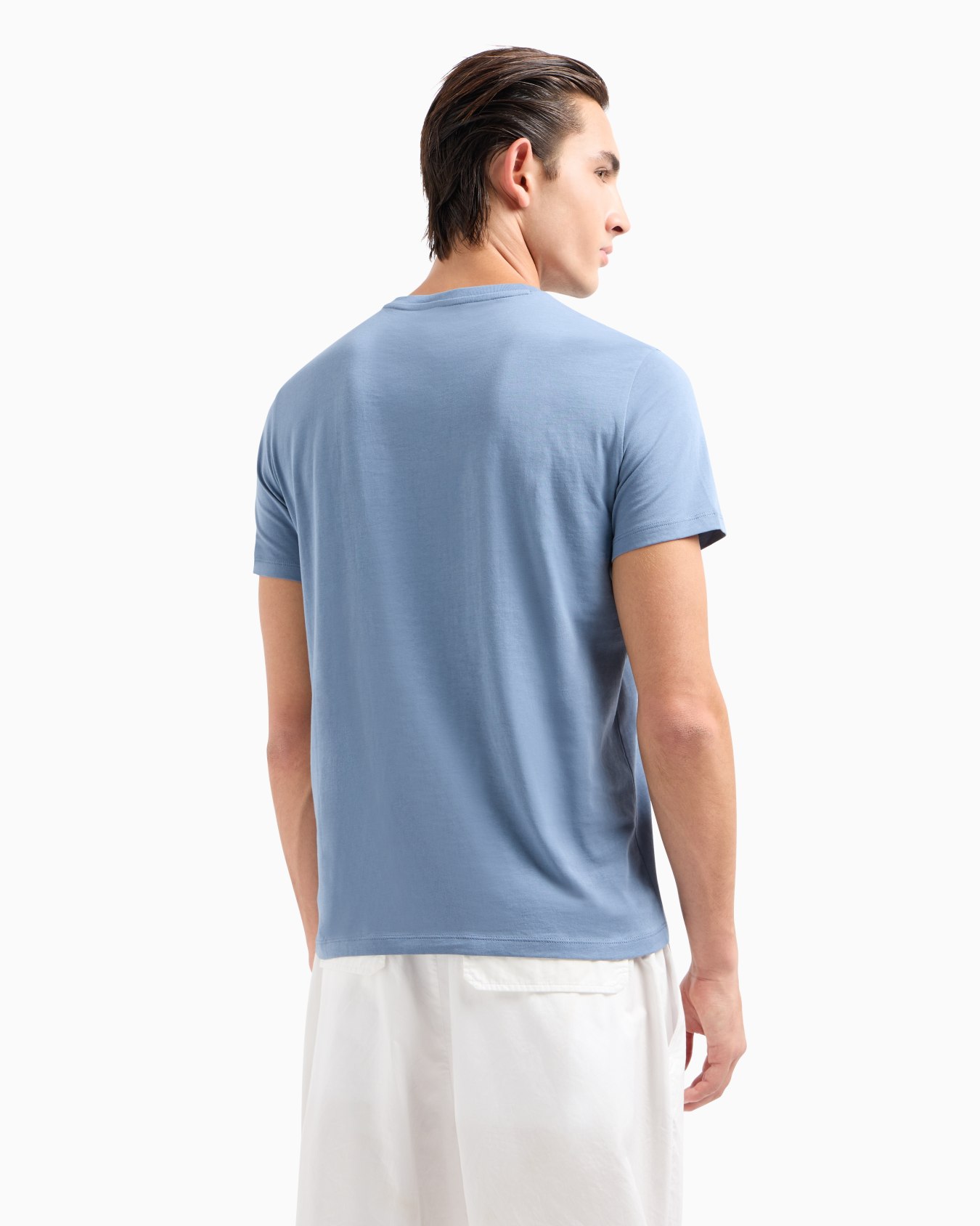Regular fit jersey T-shirt with logo Slide 2