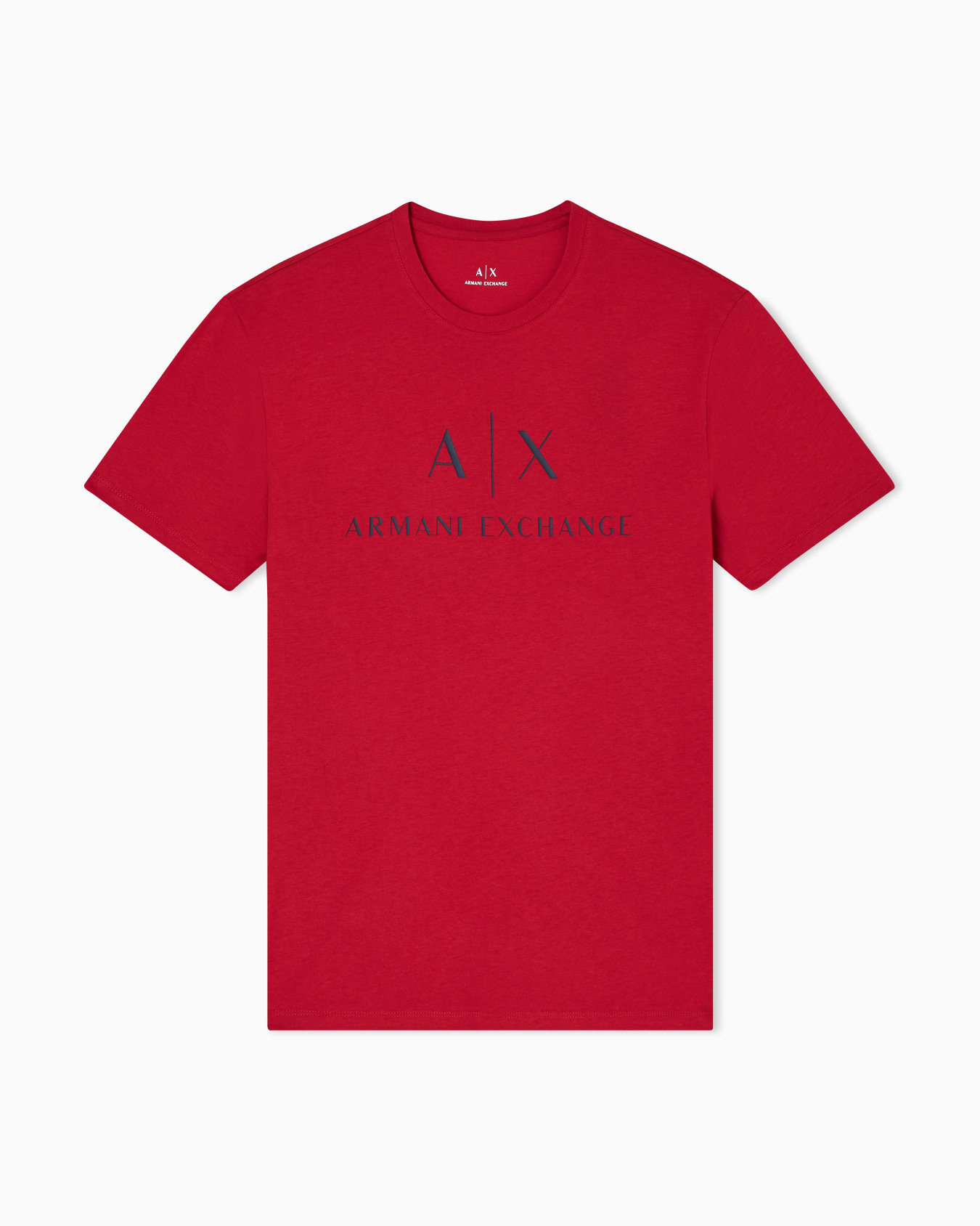 Slim-Fit-Jersey-T-Shirt mit Logo Folie 0