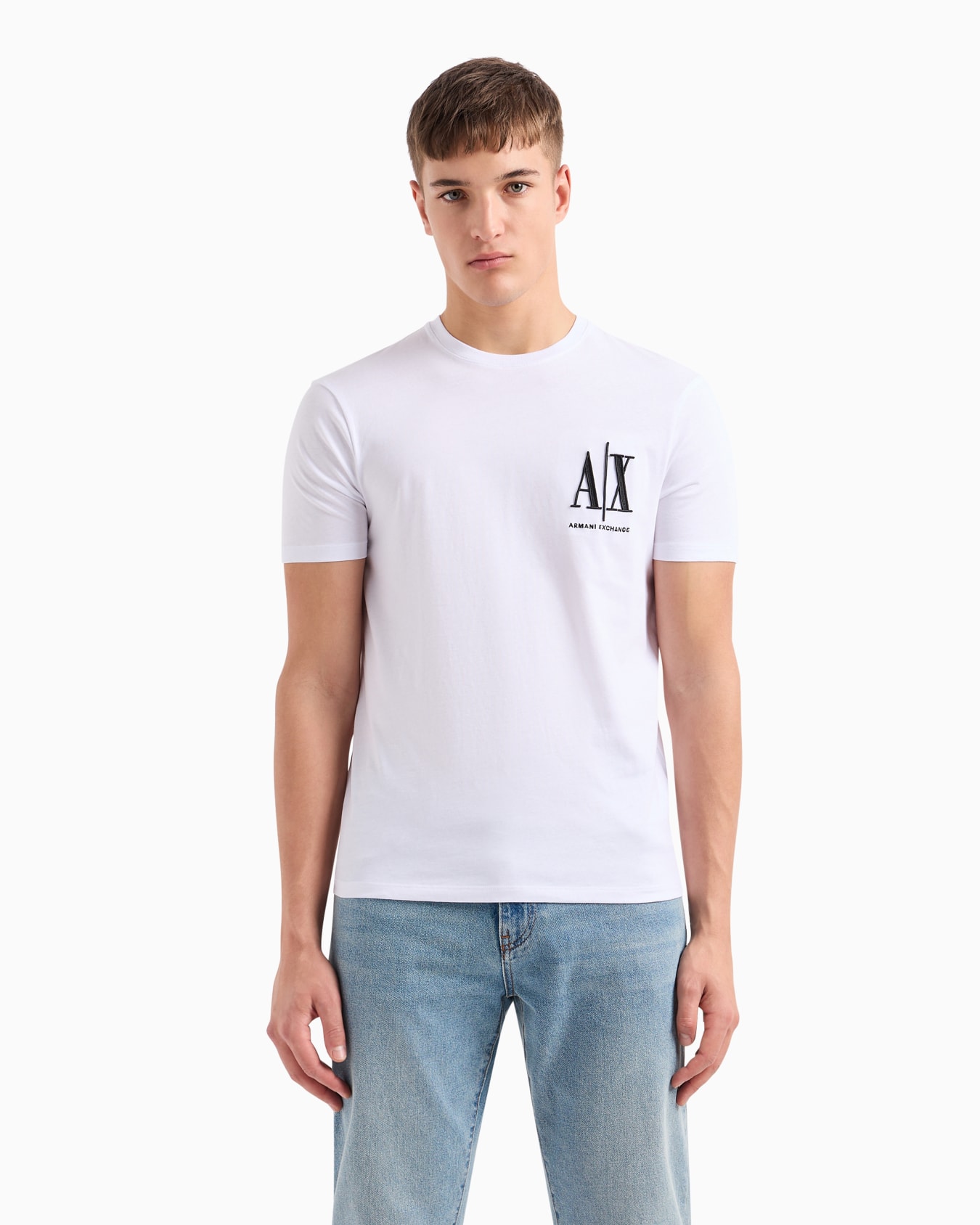 Regular fit jersey t-shirt Slide 1