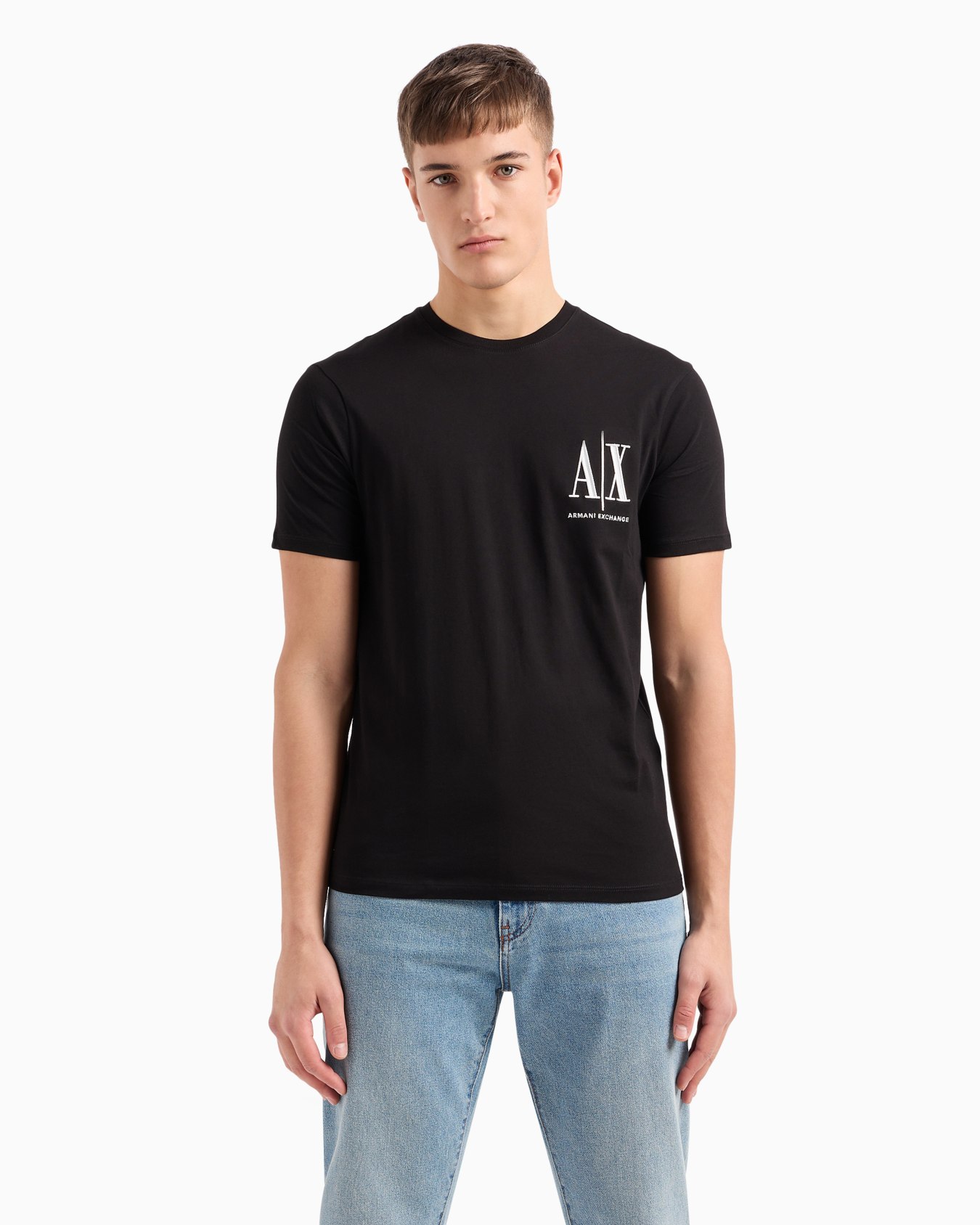 Regular fit jersey t-shirt Slide 1
