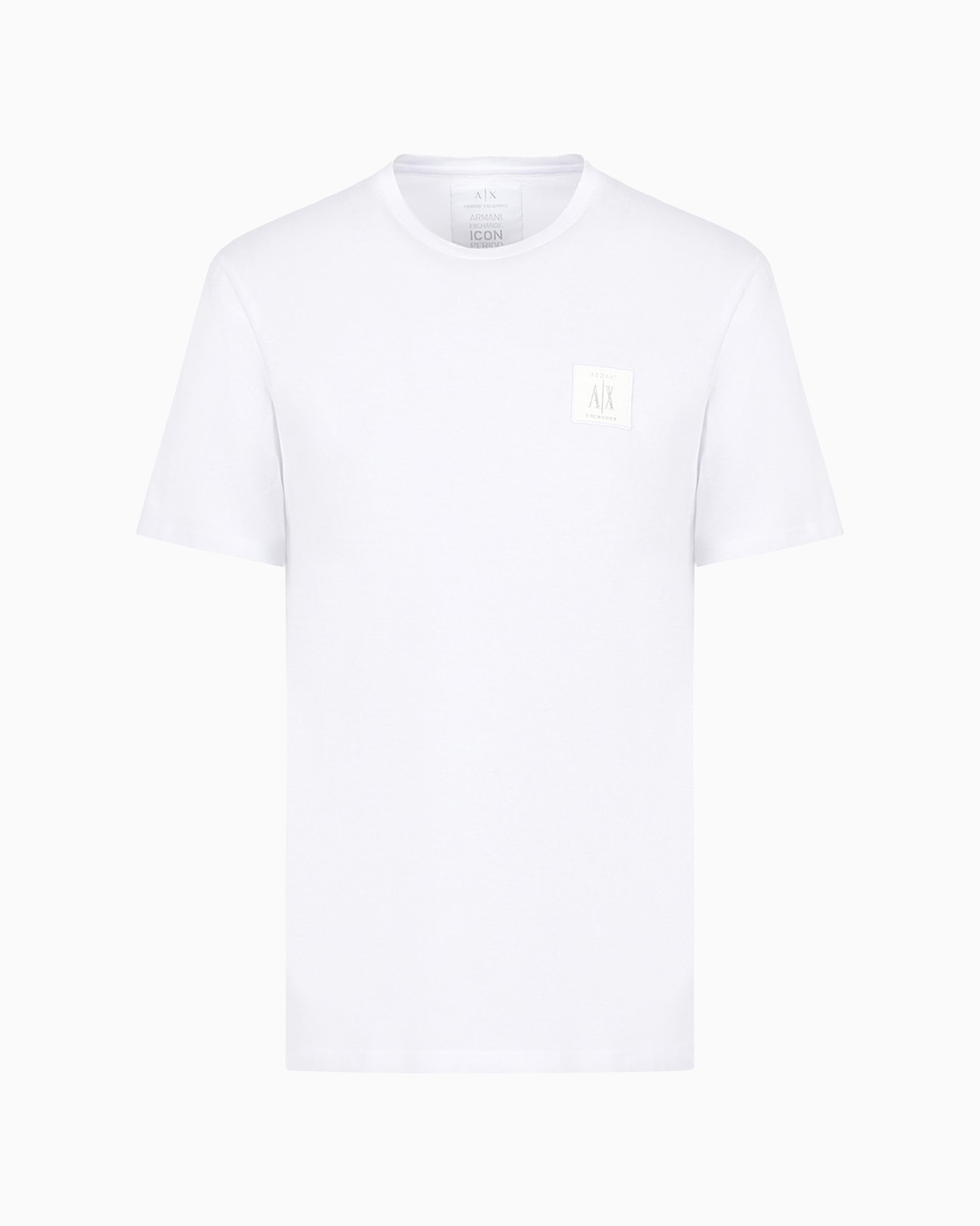 Crewneck, short-sleeved T-shirt with monogram design Slide 0