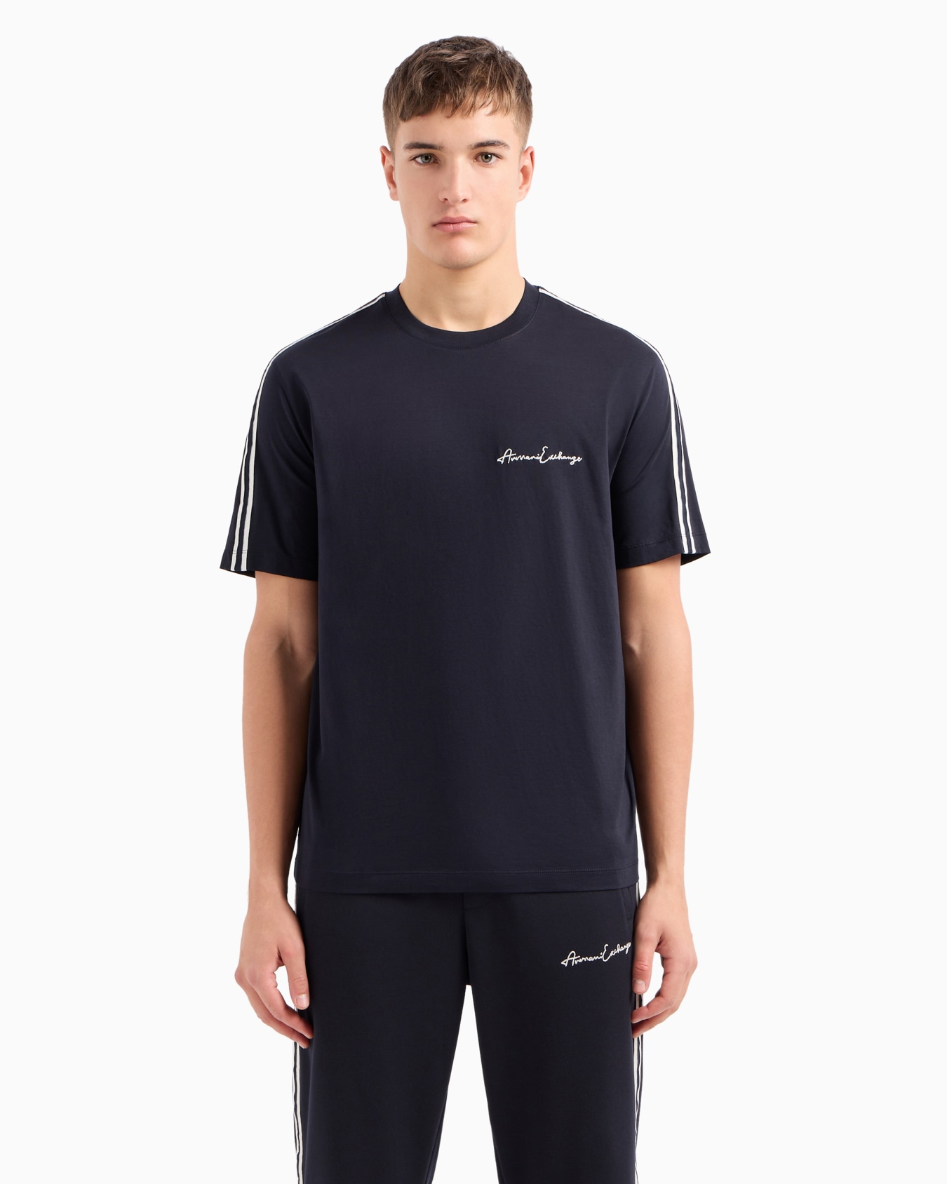 Logo Signature Crewneck T-Shirt Slide 3