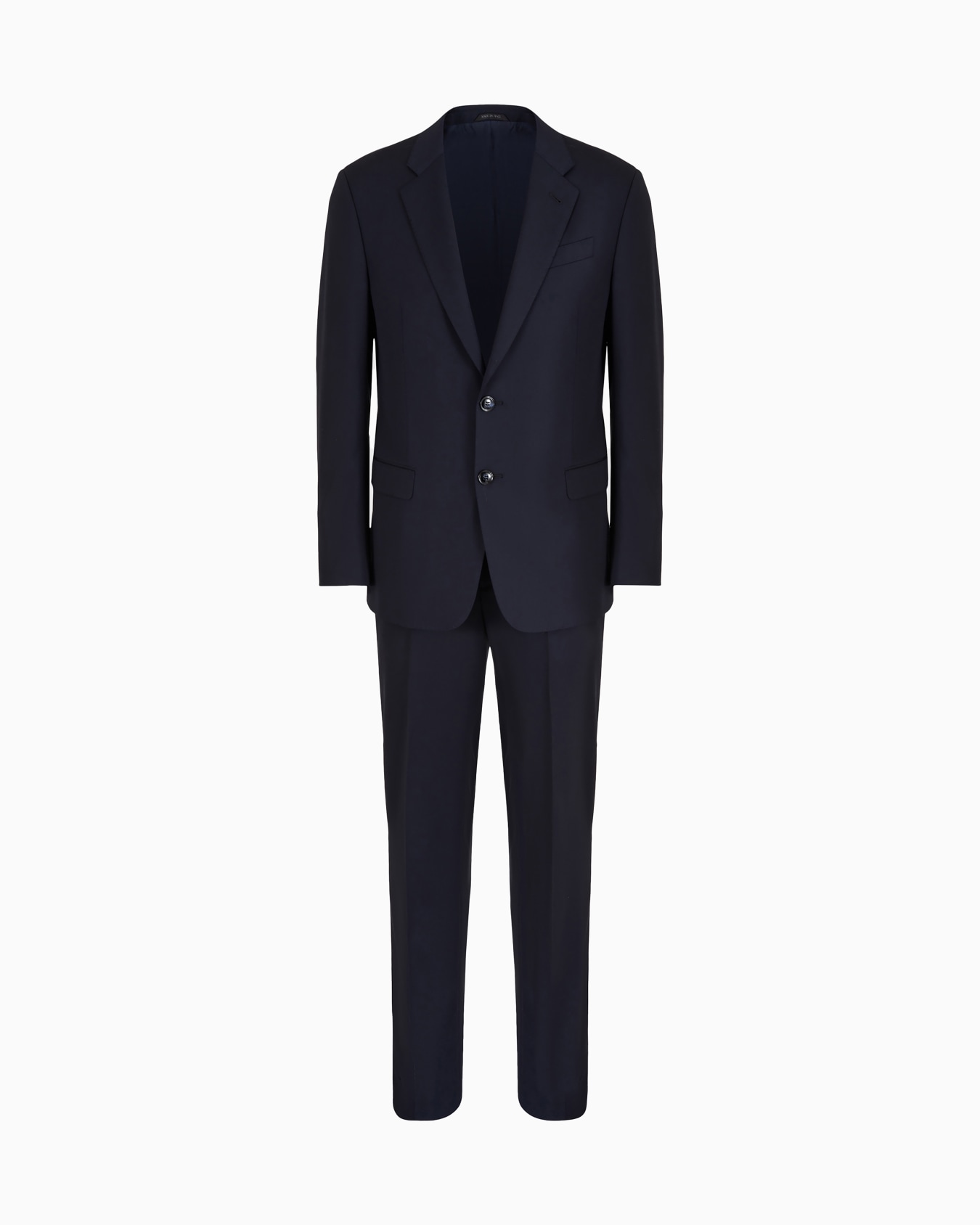 Single-breasted, water-repellent wool suit from the Soft line Slide 0