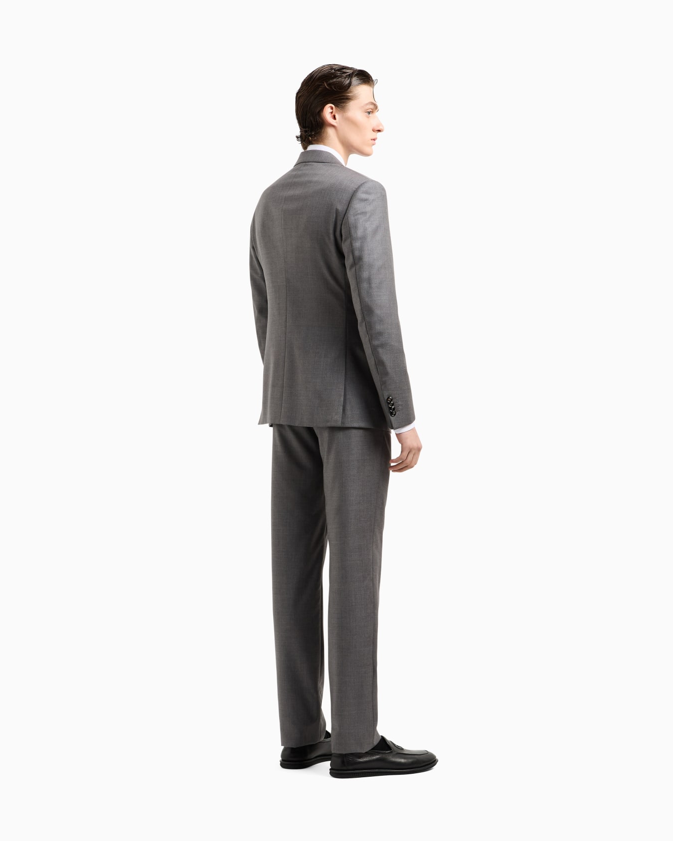 Soho Line single-breasted suit in wool and cashmere Slide 2