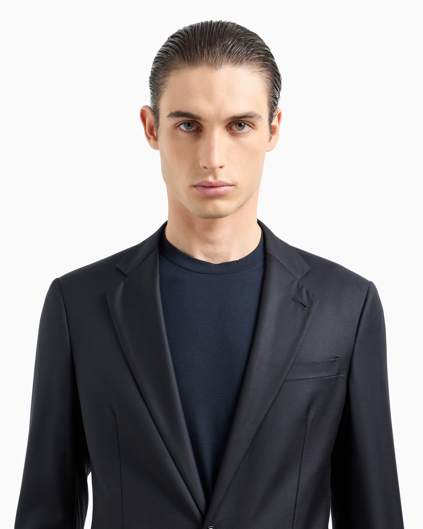 Soho Line single-breasted suit in wool and cashmere Slide 4