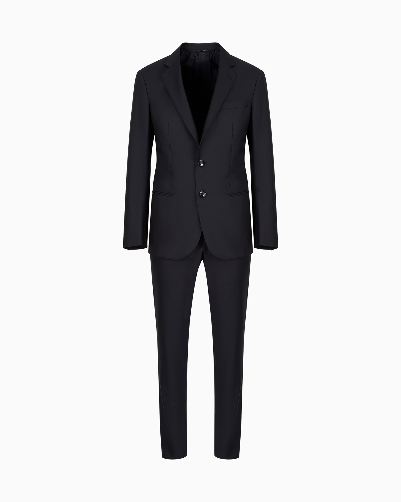Costume à simple boutonnage gamme Soho en laine et cachemire Diapositive 0