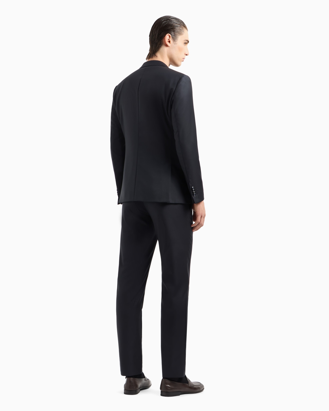 Soho Line single-breasted suit in wool and cashmere Slide 2