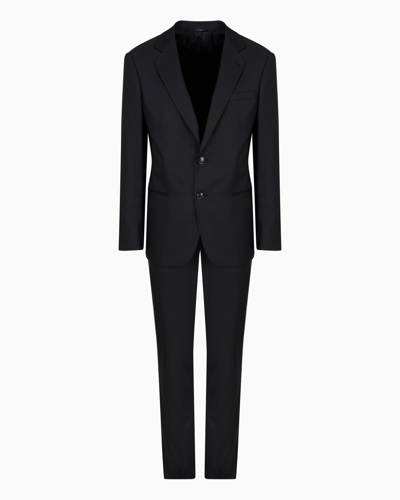 Soho Line single-breasted suit in wool and cashmere Slide 0