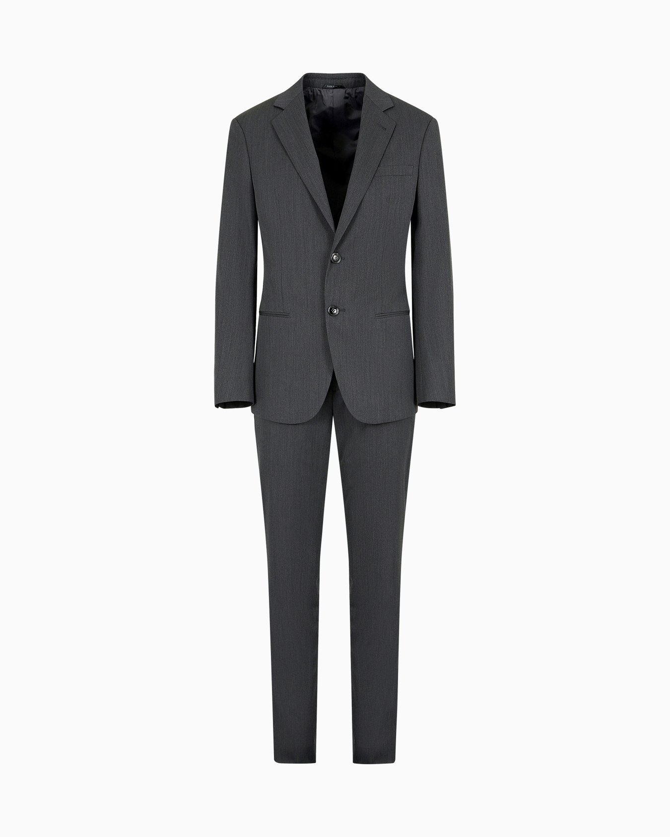 Single-breasted Soho line suit in virgin wool Slide 0