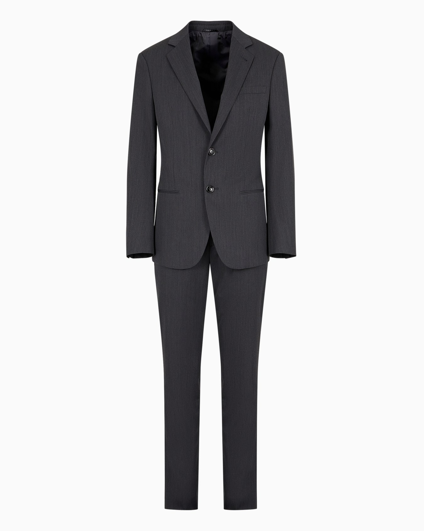 Single-breasted Soho line suit in virgin wool Slide 0