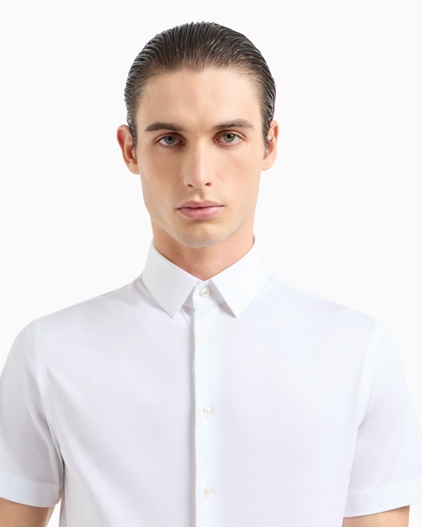 Short-sleeved, cotton-jersey shirt Slide 4