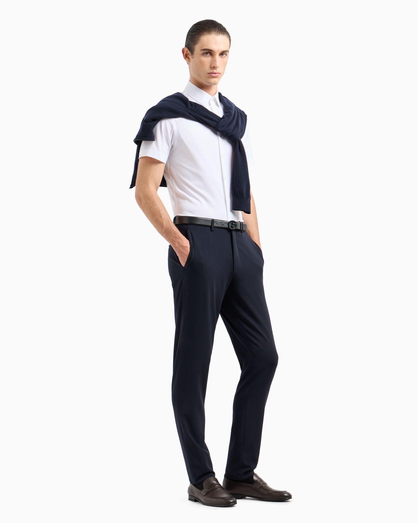 Short-sleeved, cotton-jersey shirt Slide 3