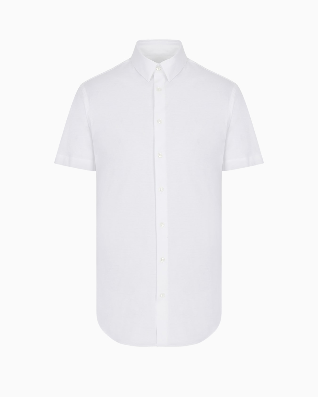 Short-sleeved, cotton-jersey shirt Slide 0