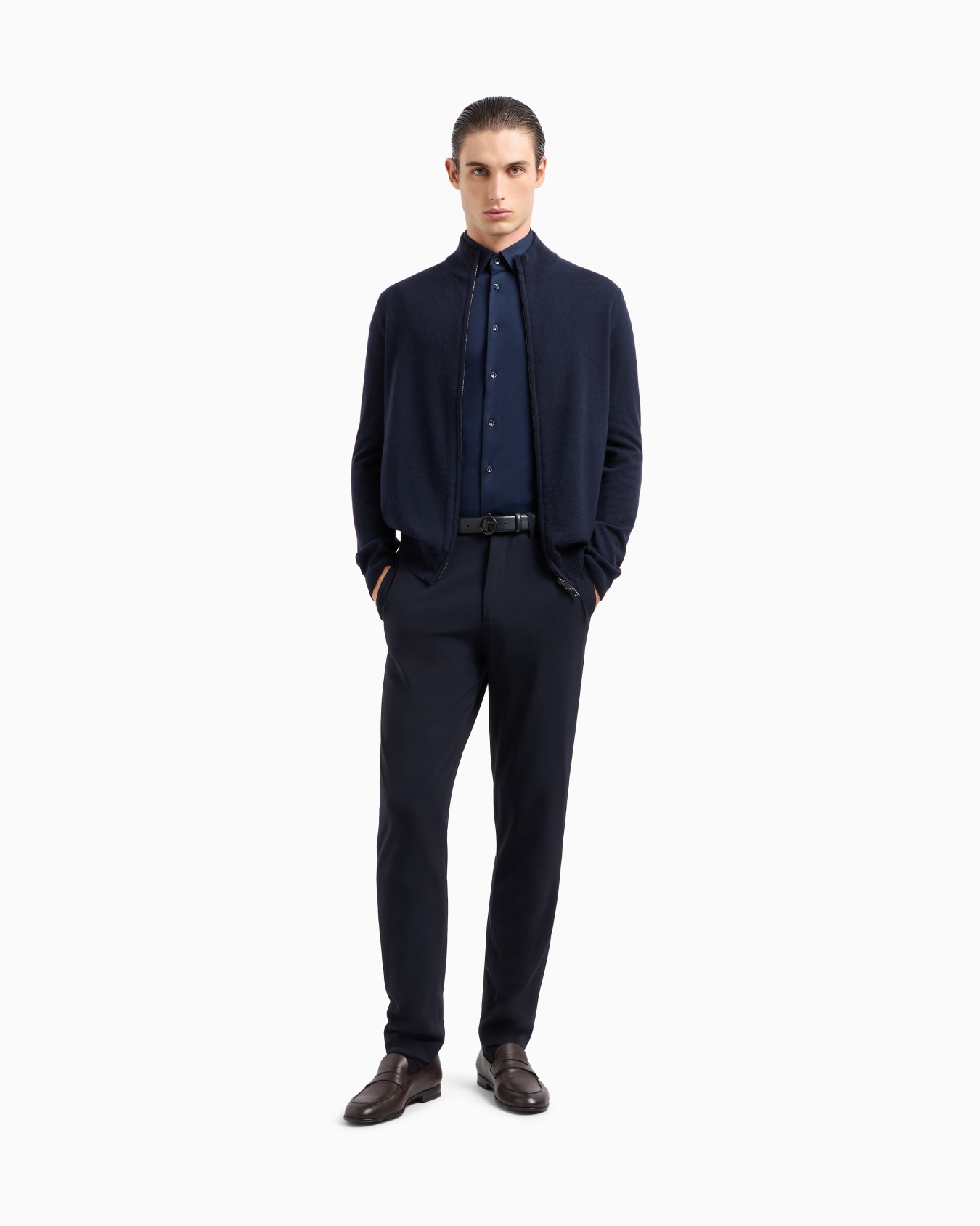Short-sleeved, cotton-jersey shirt Slide 1