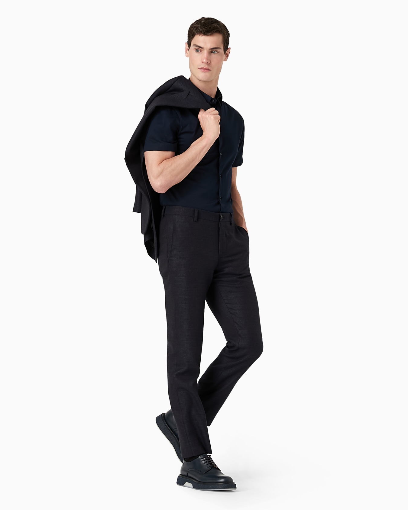 Short-sleeved, cotton-jersey shirt Slide 3