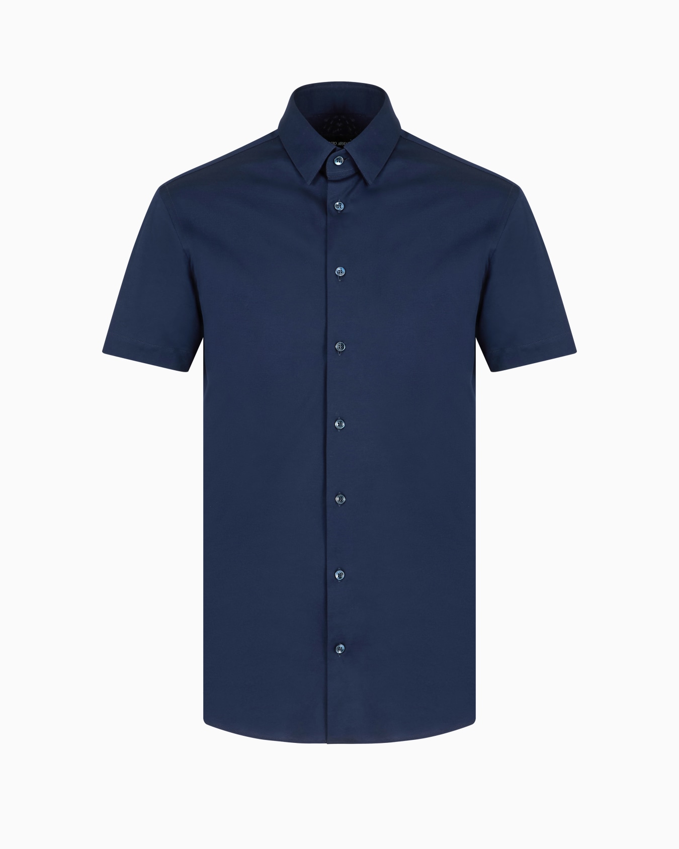 Short-sleeved, cotton-jersey shirt Slide 0