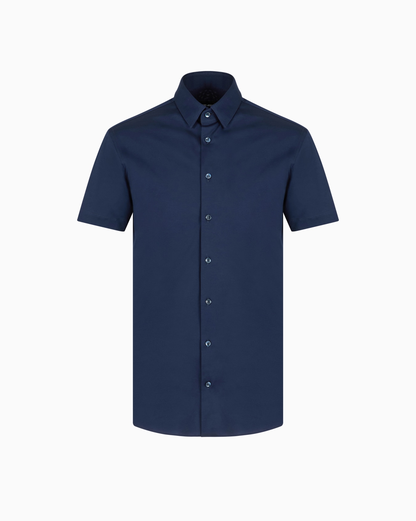 Short-sleeved, cotton-jersey shirt Slide 0
