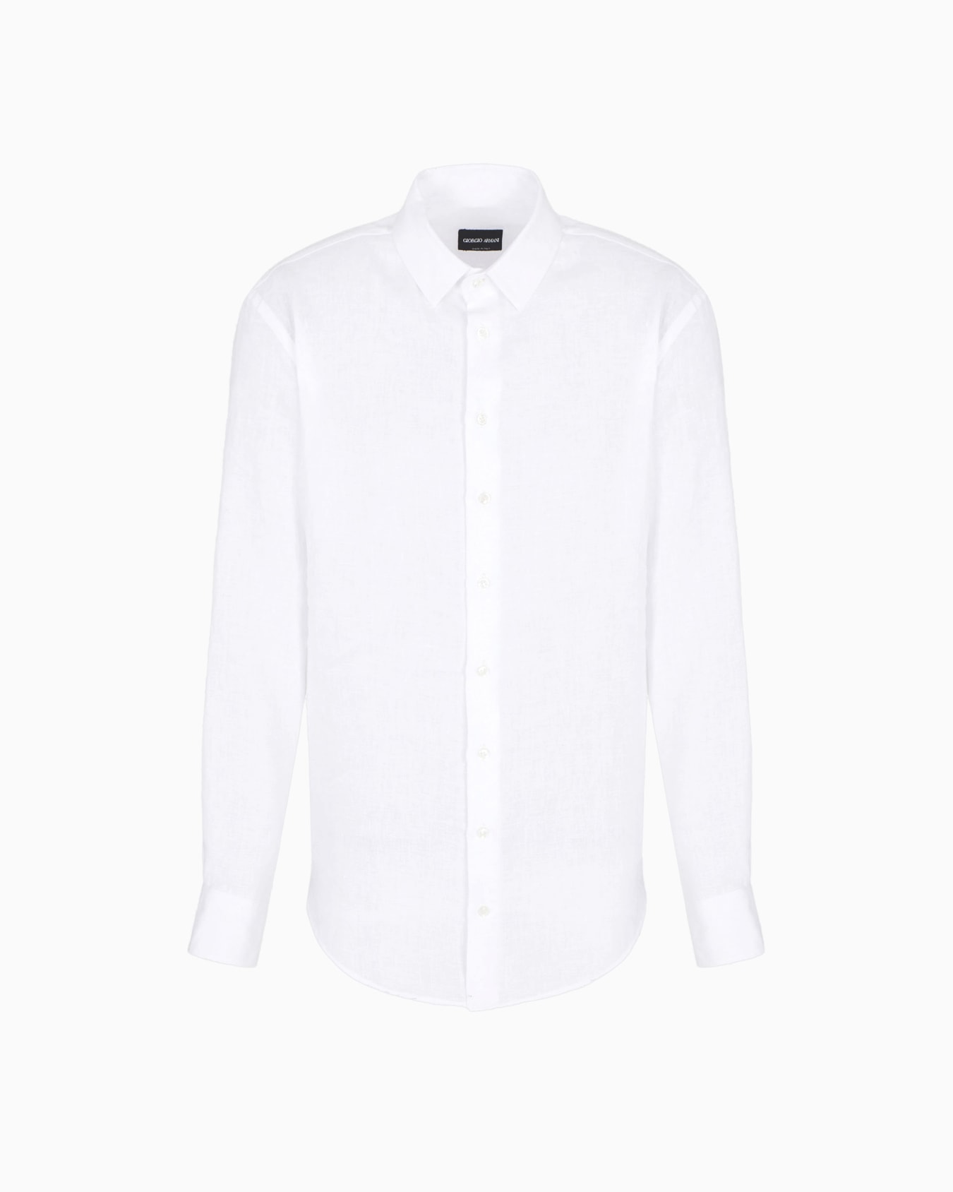 Regular-fit shirt in linen Slide 0