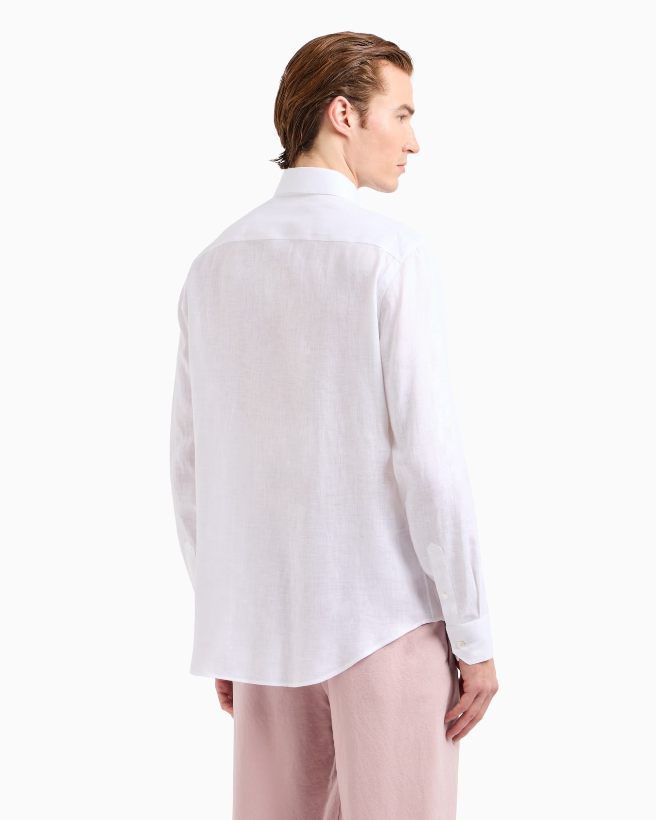 Regular-fit shirt in linen Slide 2