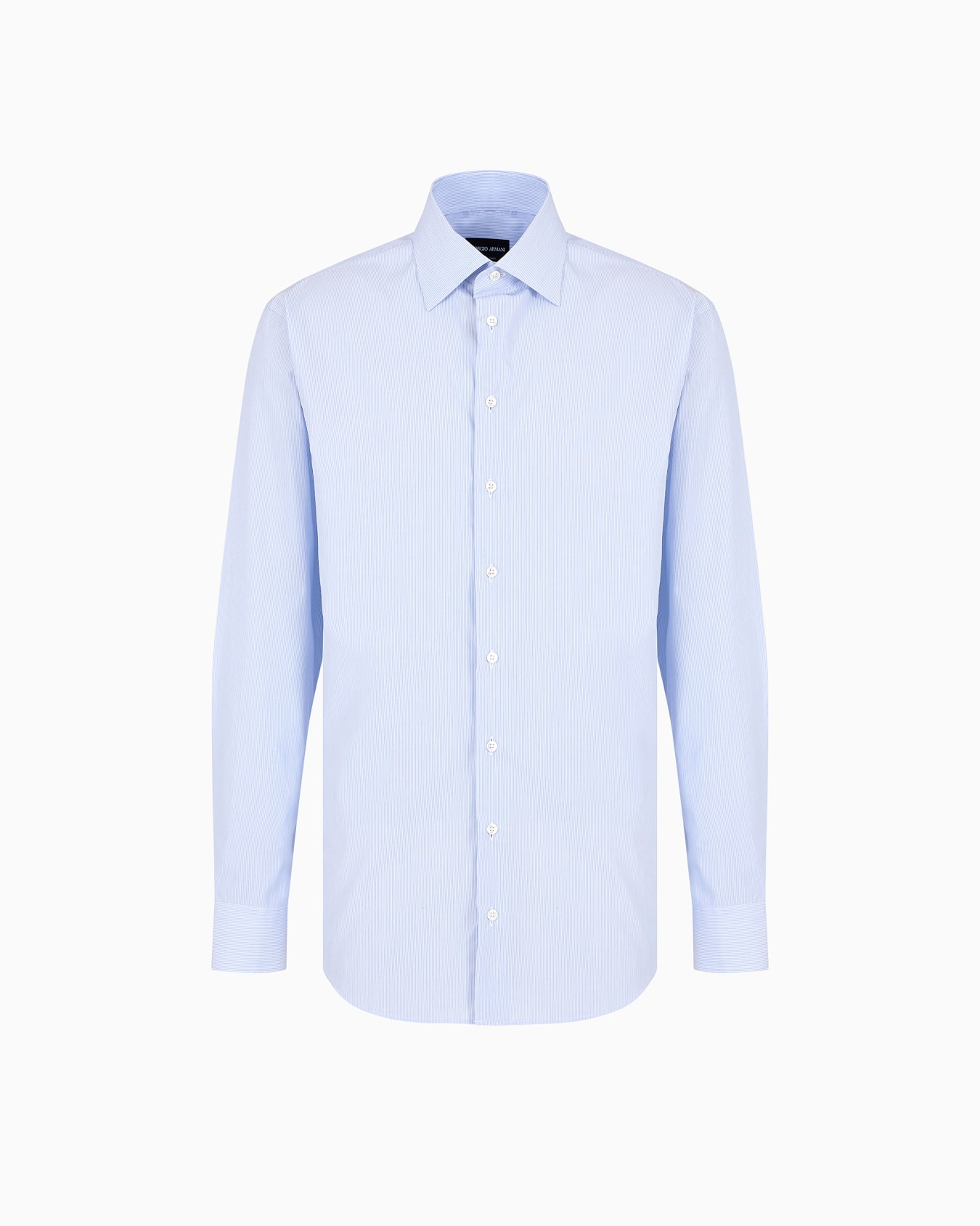 Regular-fit shirt made from micro-woven cotton Slide 0