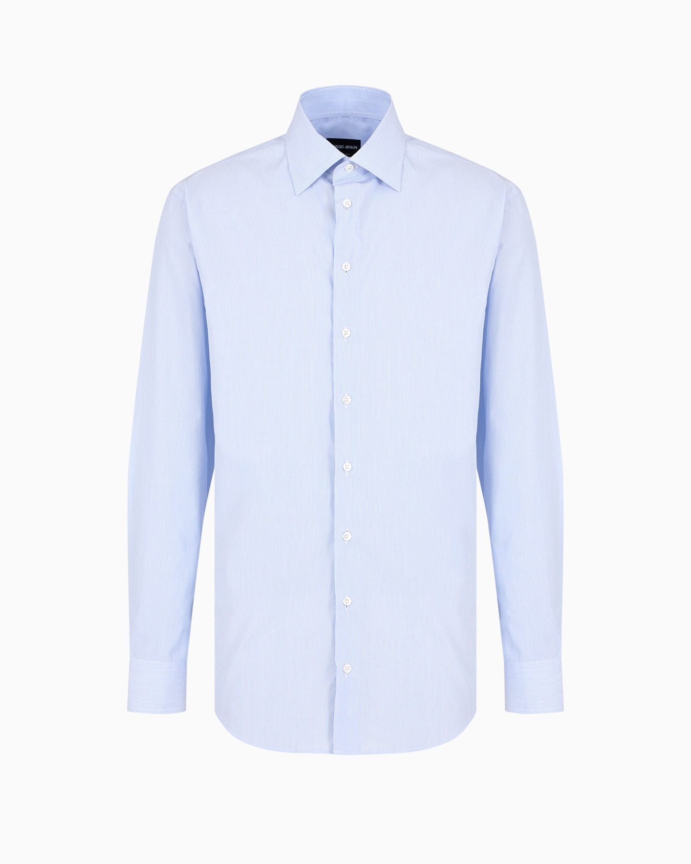 Regular-fit shirt made from micro-woven cotton Slide 0