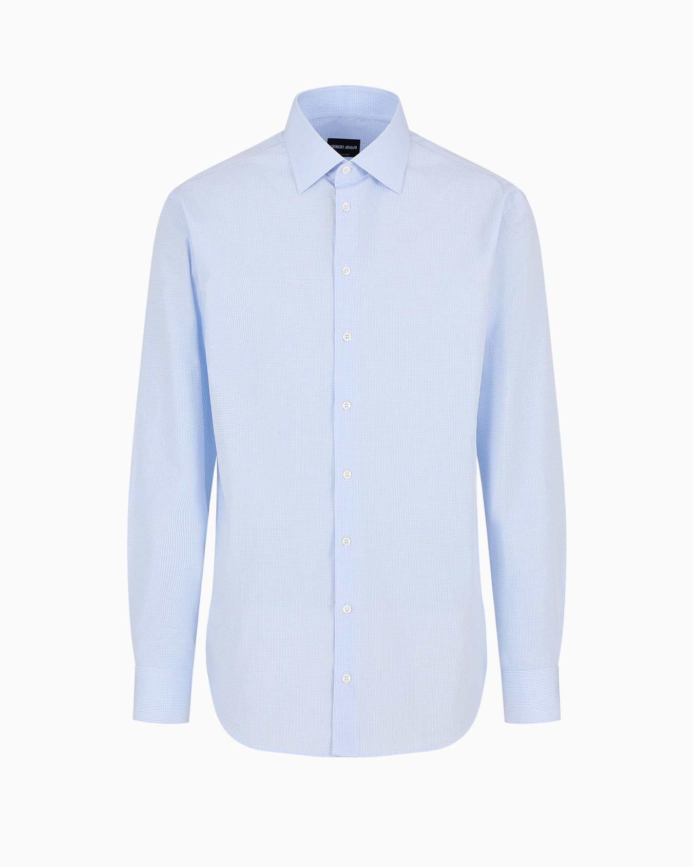 Regular-fit shirt made from micro-woven cotton Slide 0
