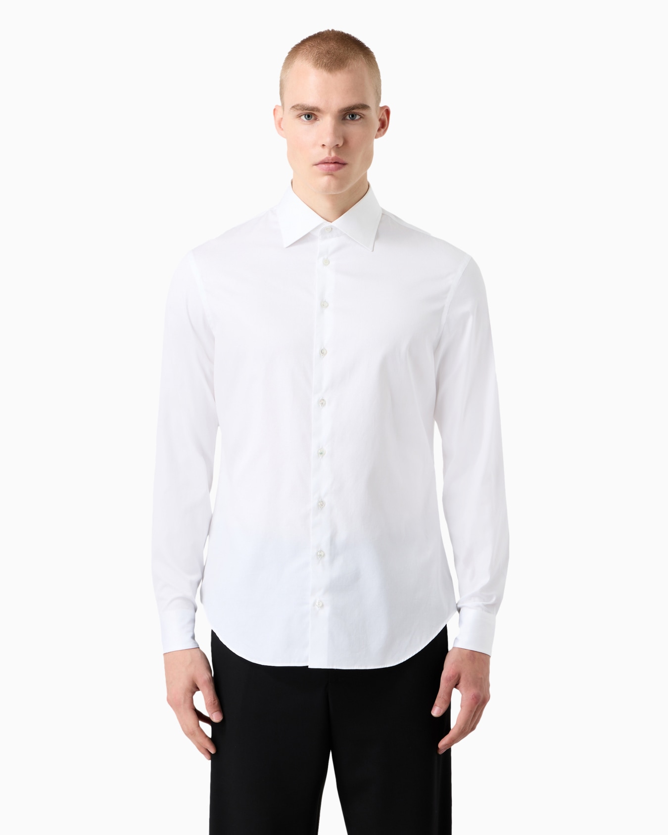 Classic shirt in cotton twill Slide 1