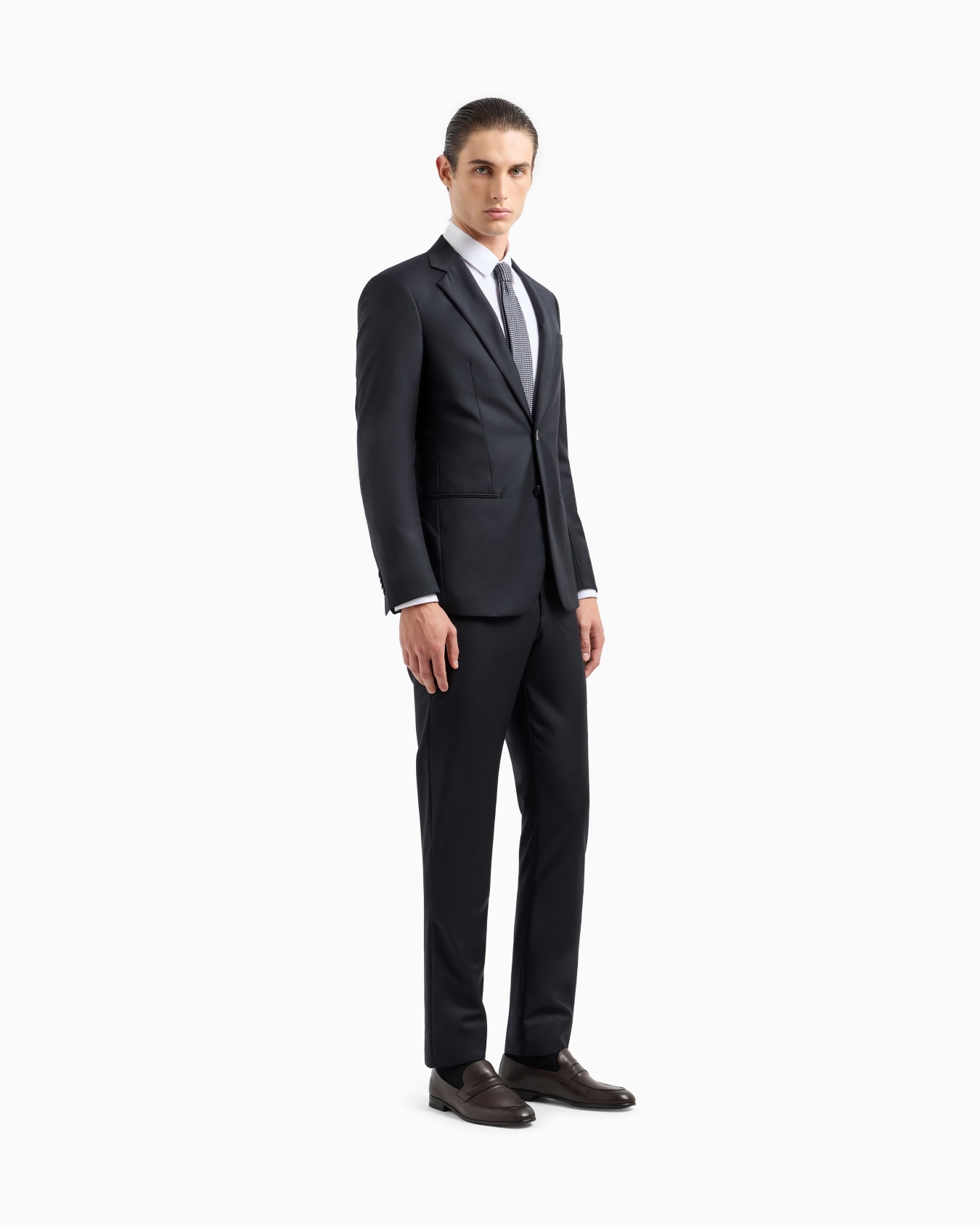 Luxury cotton twill shirt Slide 1