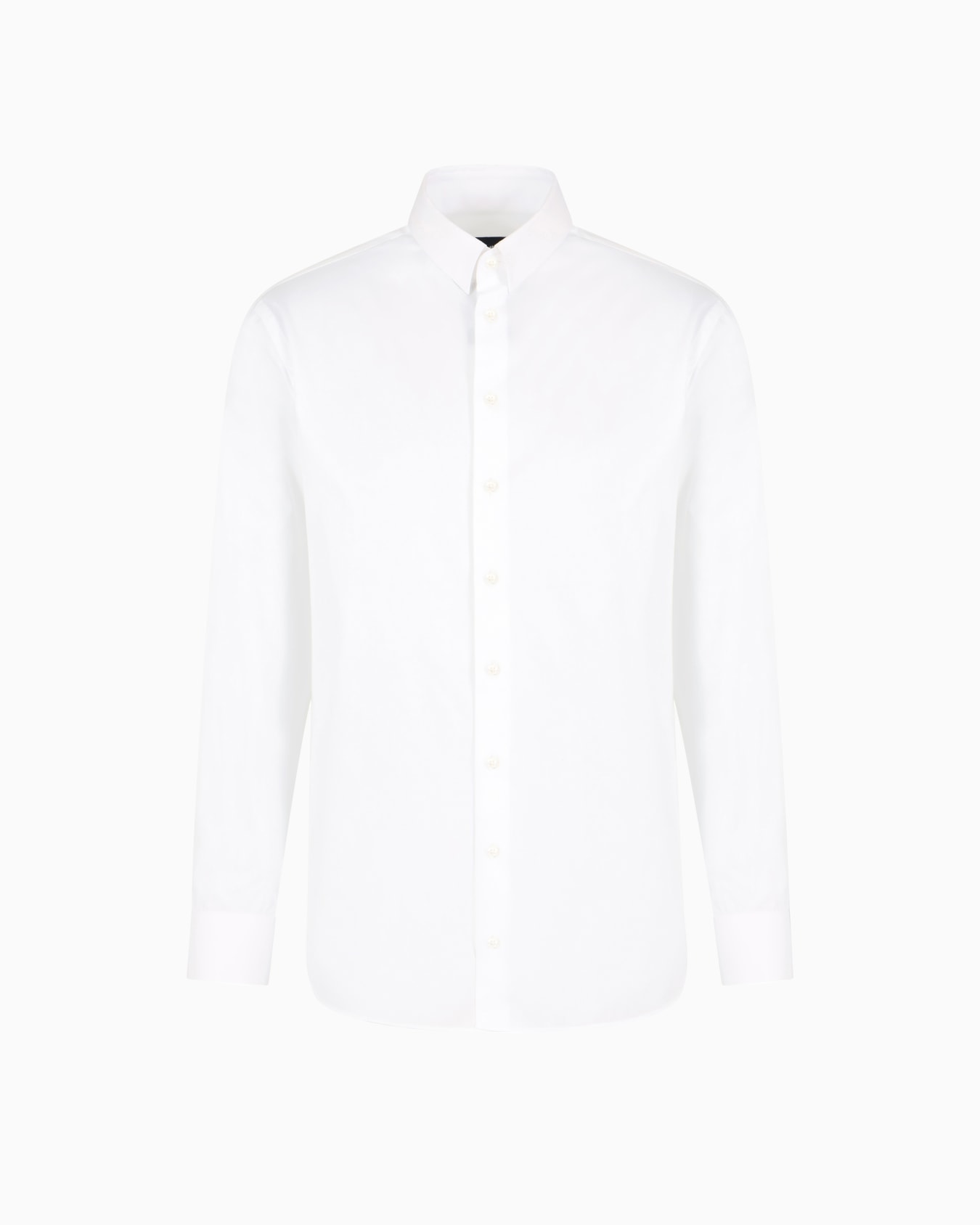 Luxury cotton twill shirt Slide 0
