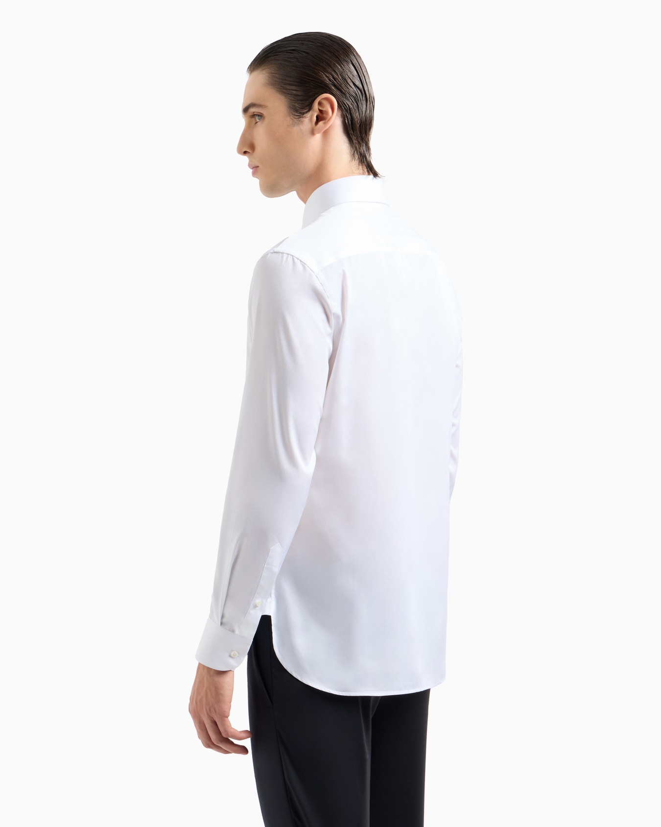 Luxury cotton twill shirt Slide 2