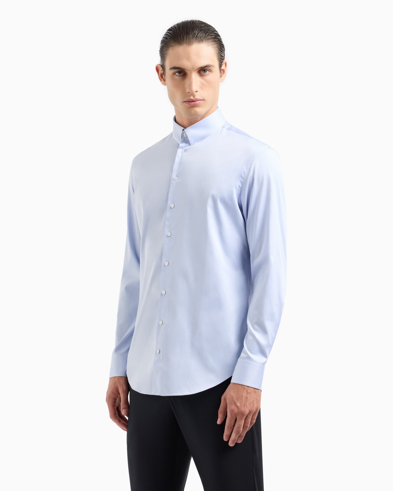 Cotton twill shirt Slide 1
