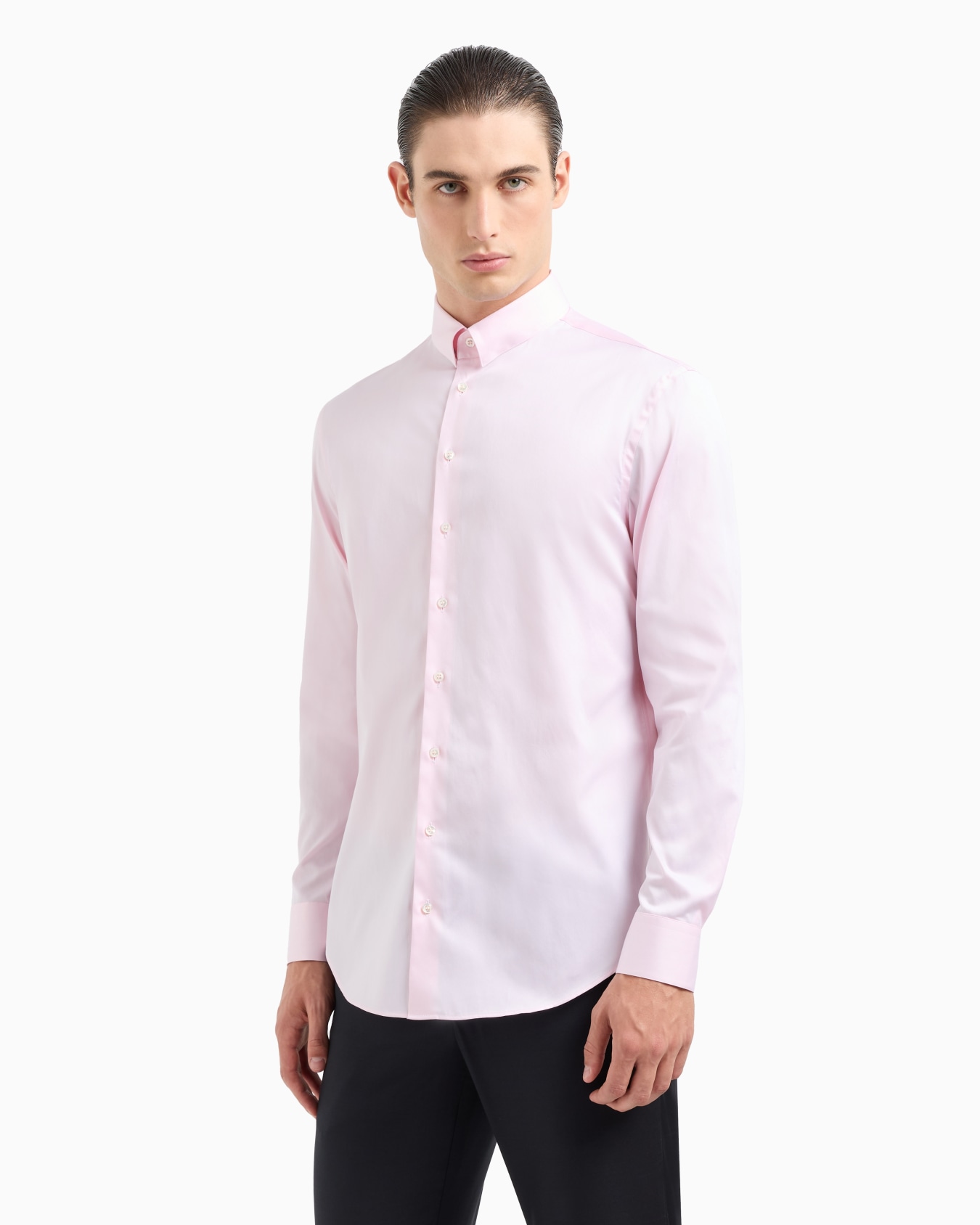 Cotton twill shirt Slide 3