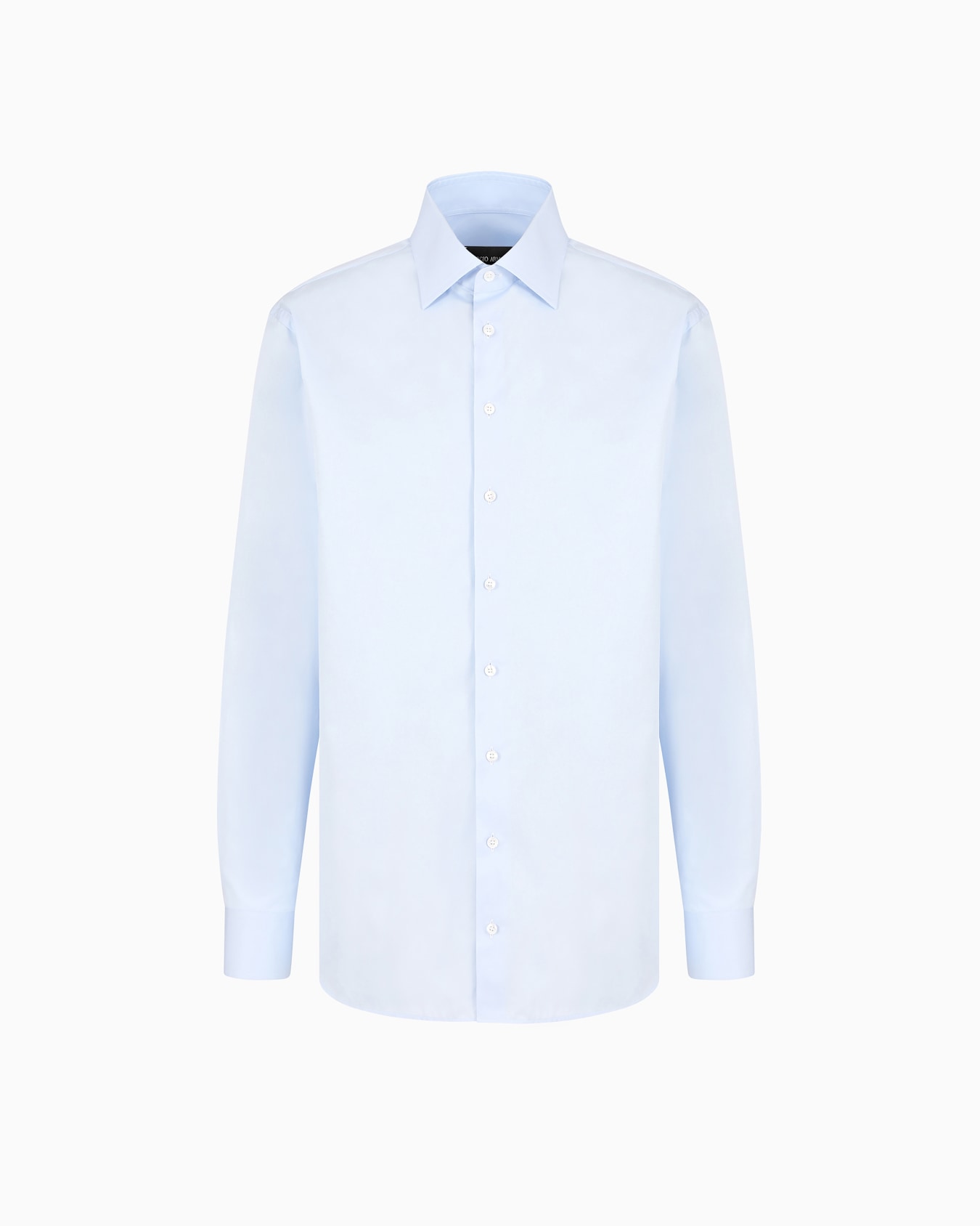 Regular-fit luxury cotton shirt Slide 0