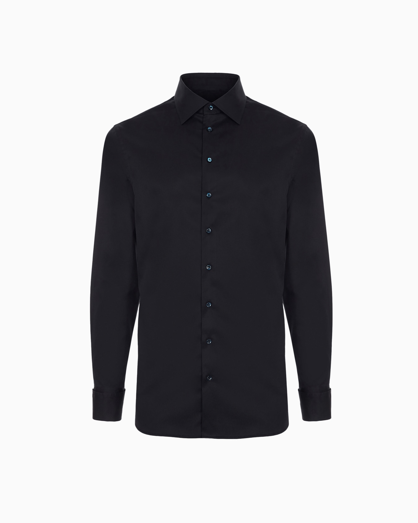 Luxury cotton twill shirt Slide 0