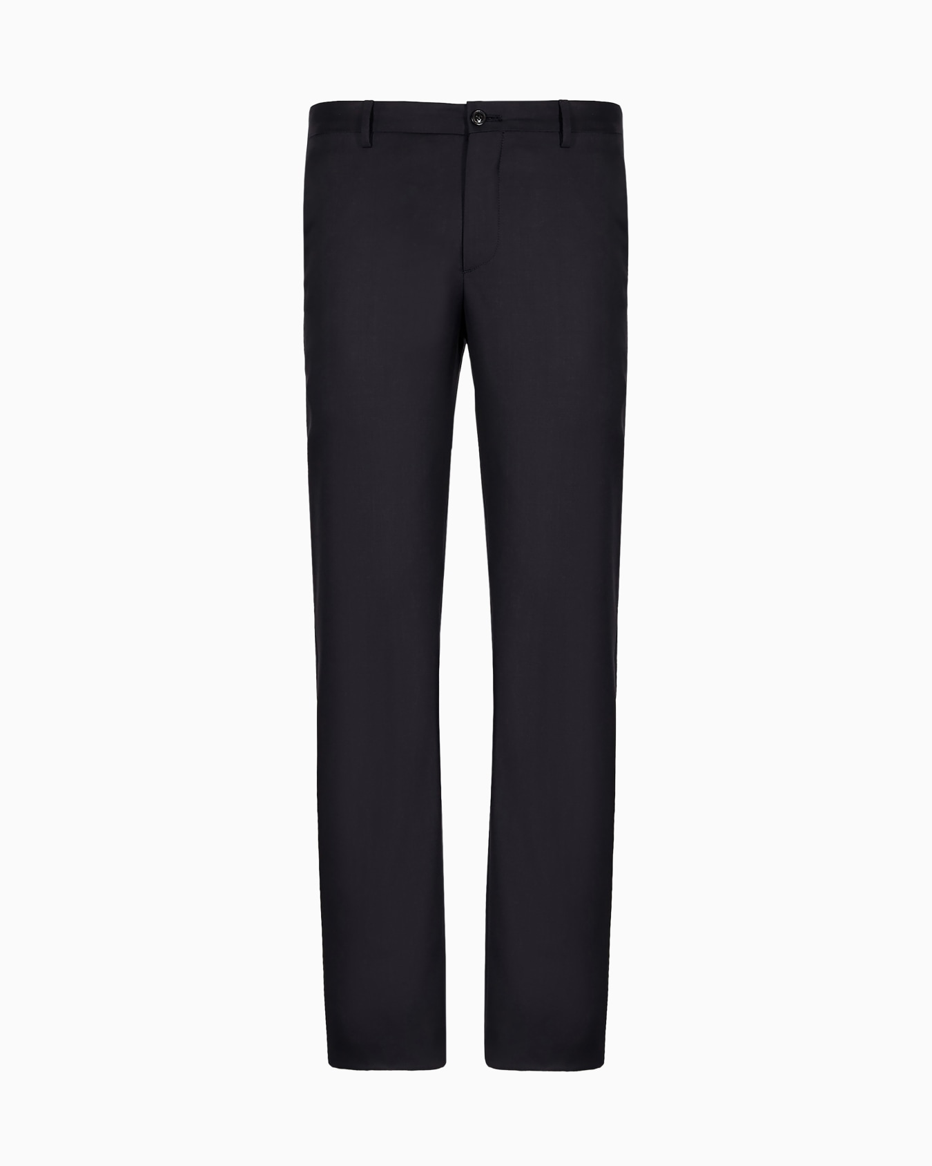 Pantalon en gabardine de laine et cachemire Diapositive 0